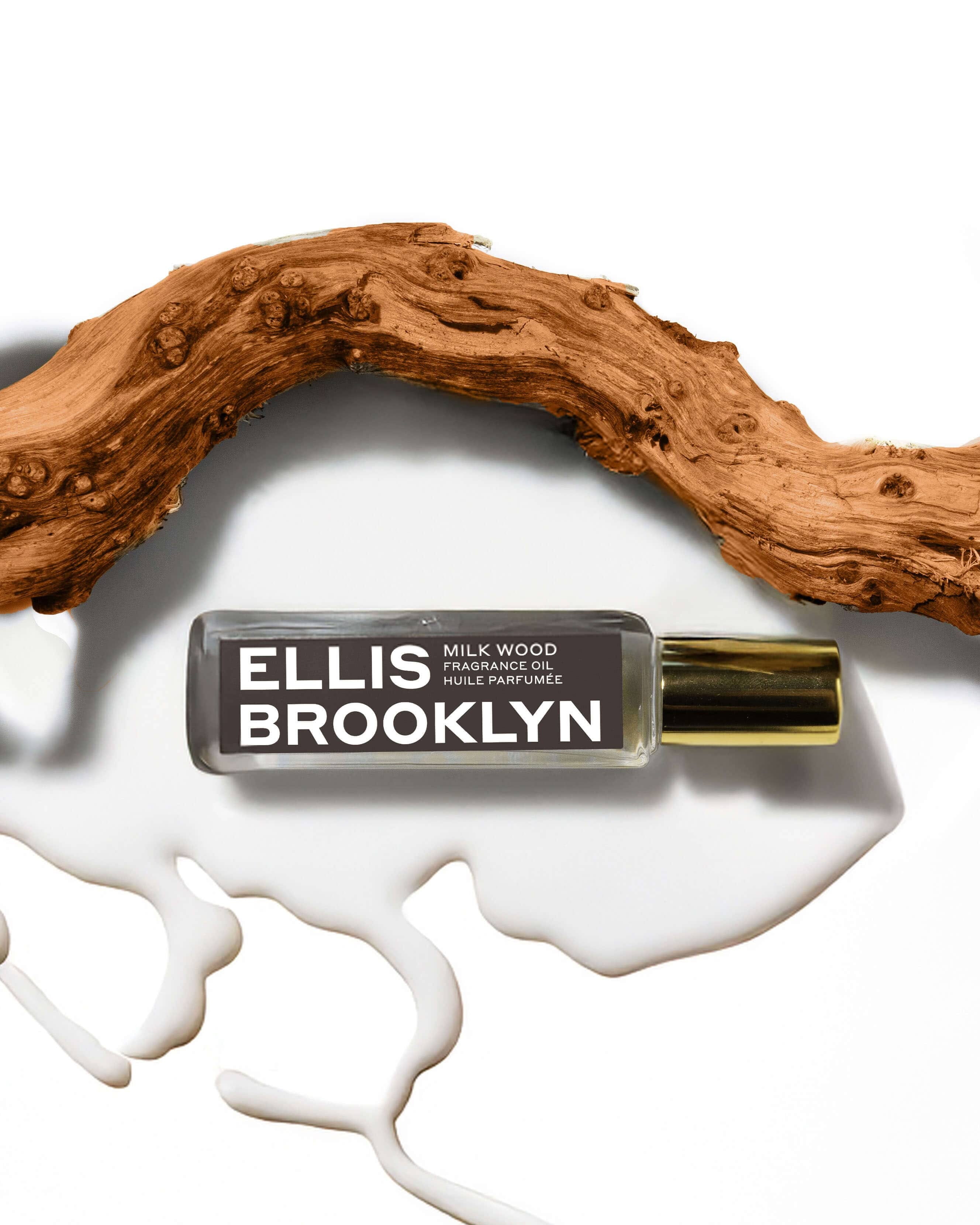 Ellis Brooklyn Milk Wood Perfume Oil Rollerball