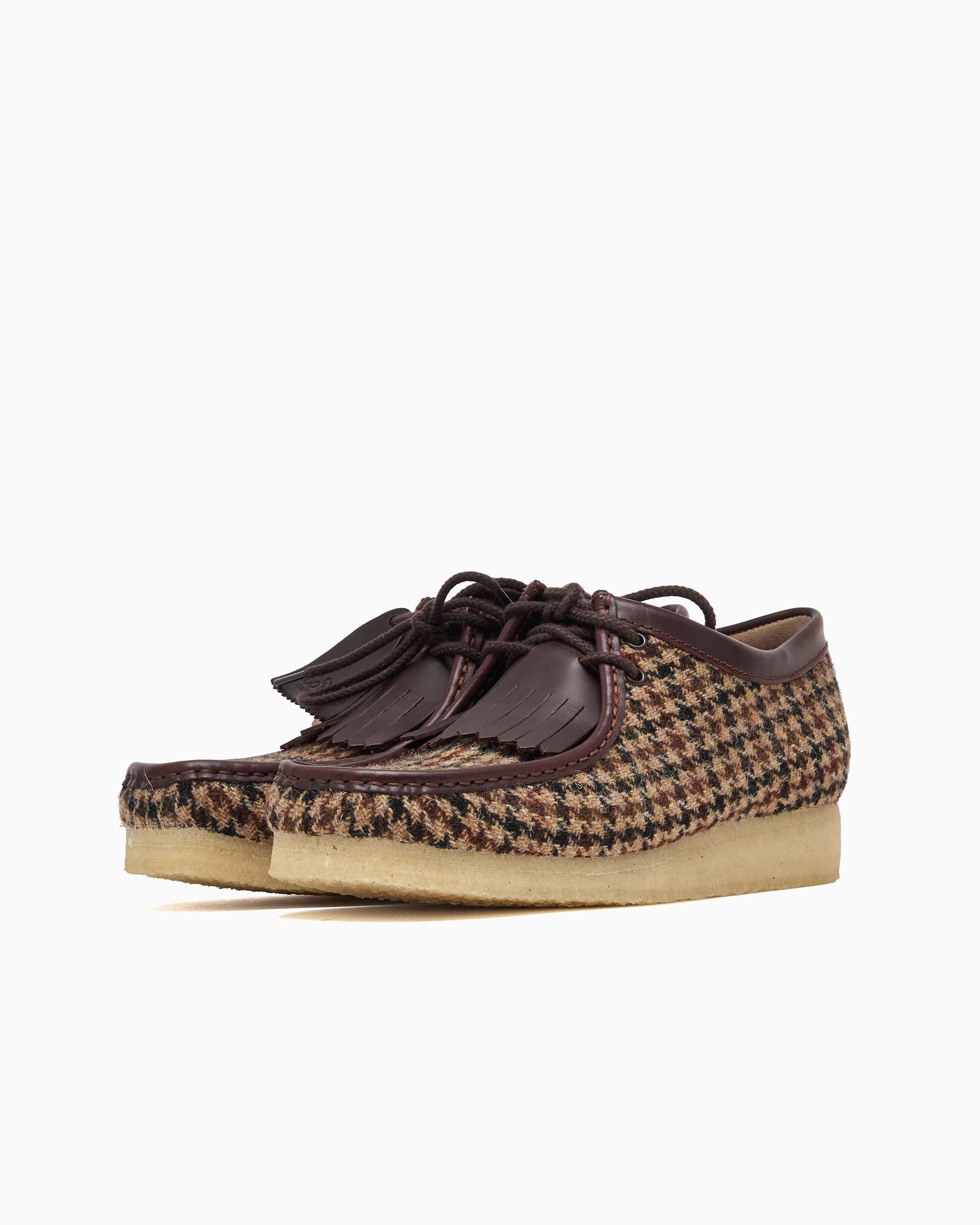 Clarks Zapatos Clarks Wallabee Harris Tweed Pack para hombre