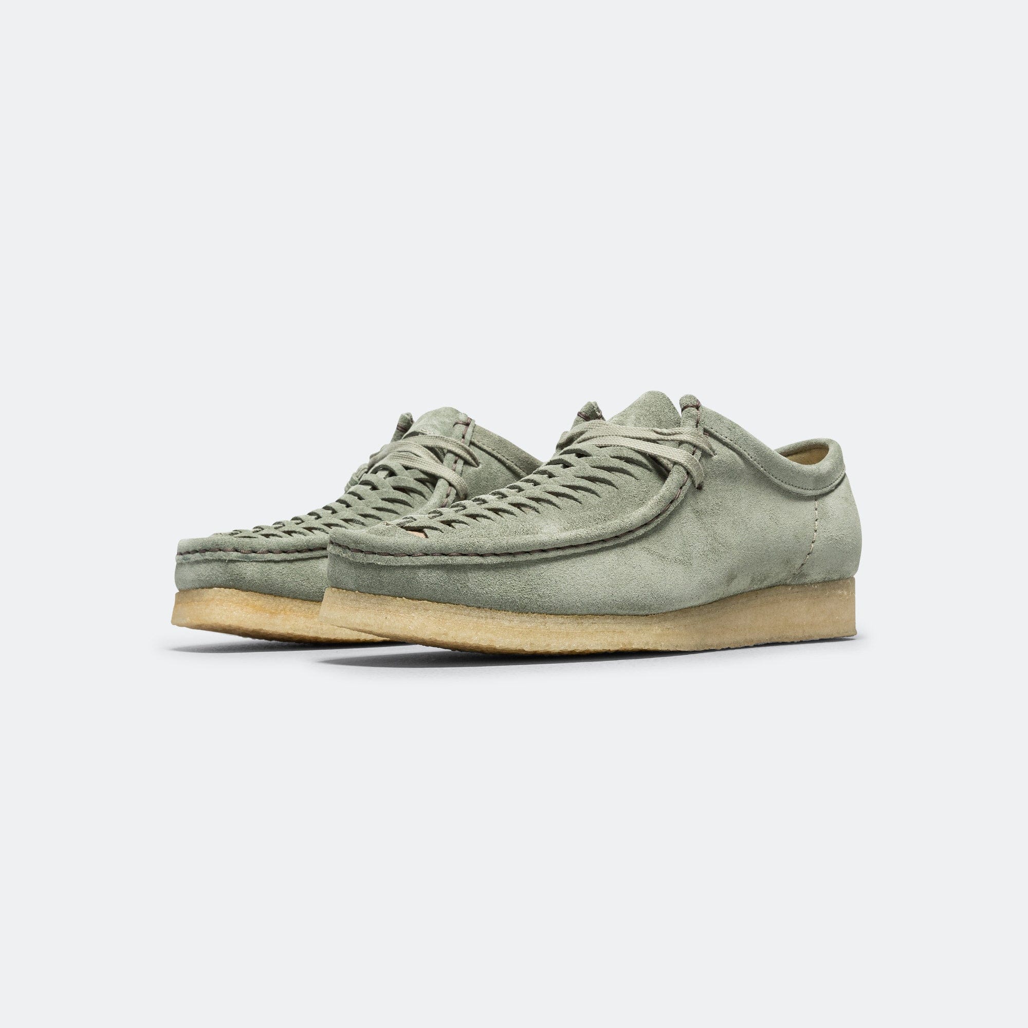 Clarks Wallabee Weave - Sage