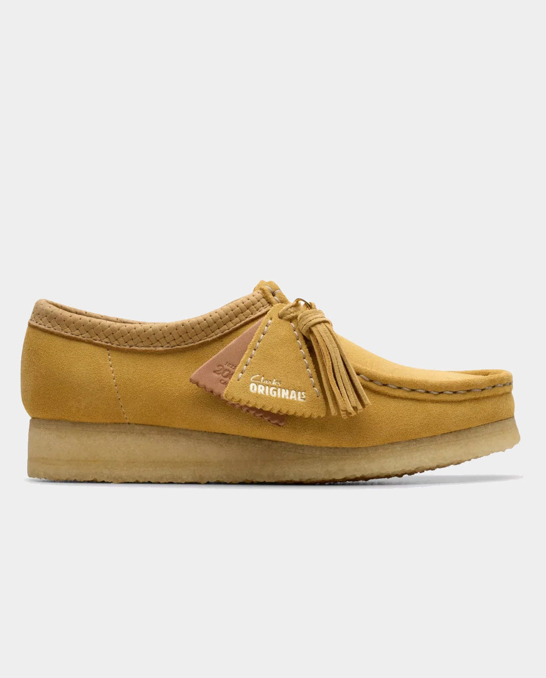 Clarks Originals - Women’s Wallabee Shoe - Golden Tan Suede