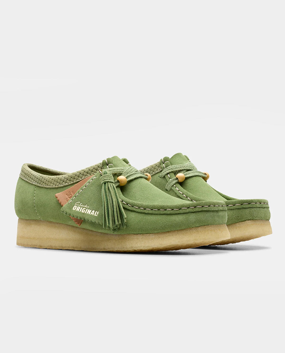 Clarks Originals - Women's Wallabee Shoe - Apple Suede