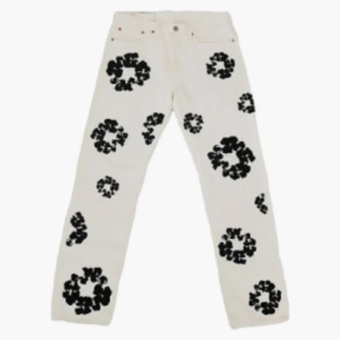 Denim Tears x Levi's Cotton Wreath Jean White