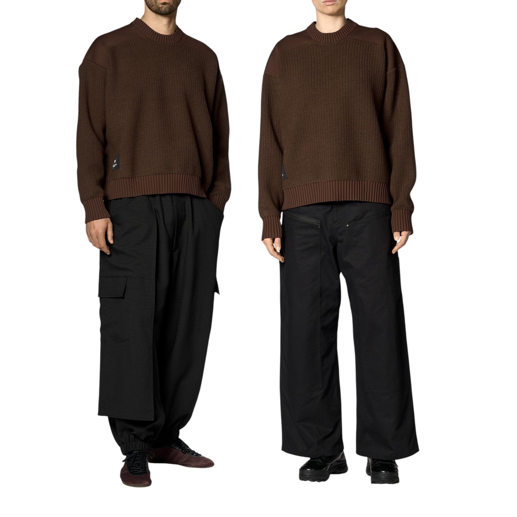 Y - 3 UT KNIT CREW SWEATER