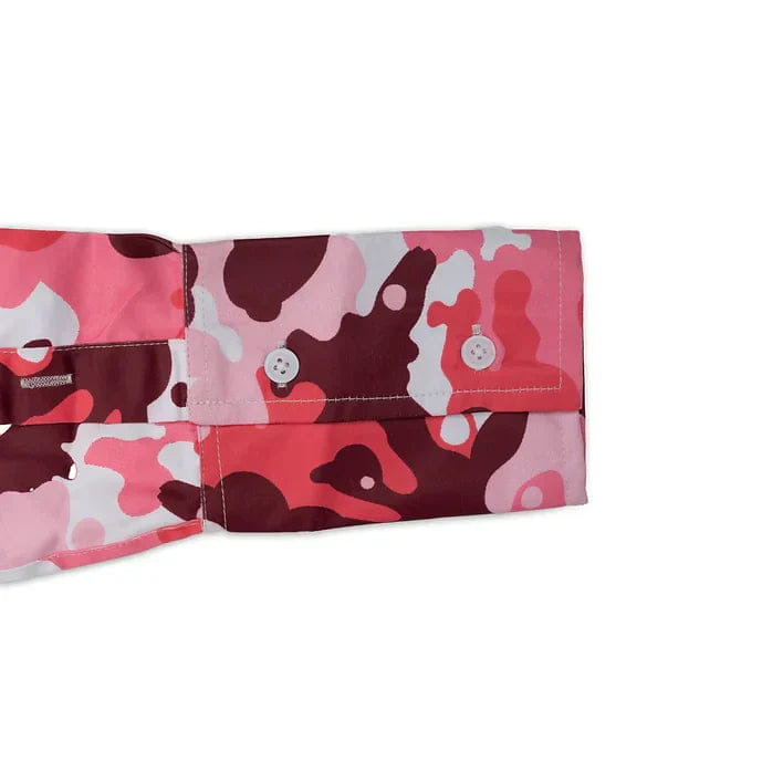 The Khwaab Winery Camo Cropped Shirt