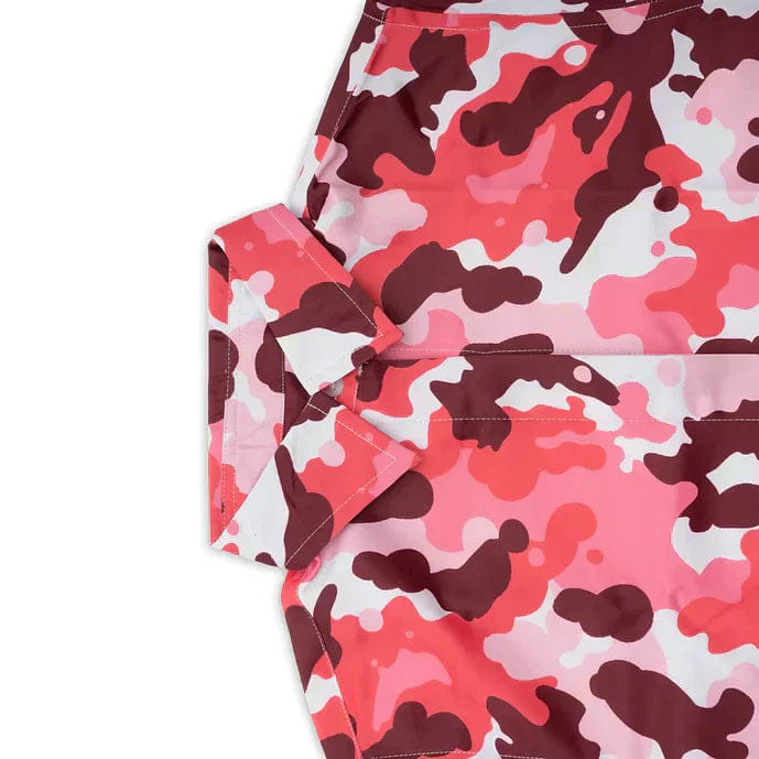The Khwaab Winery Camo Cropped Shirt