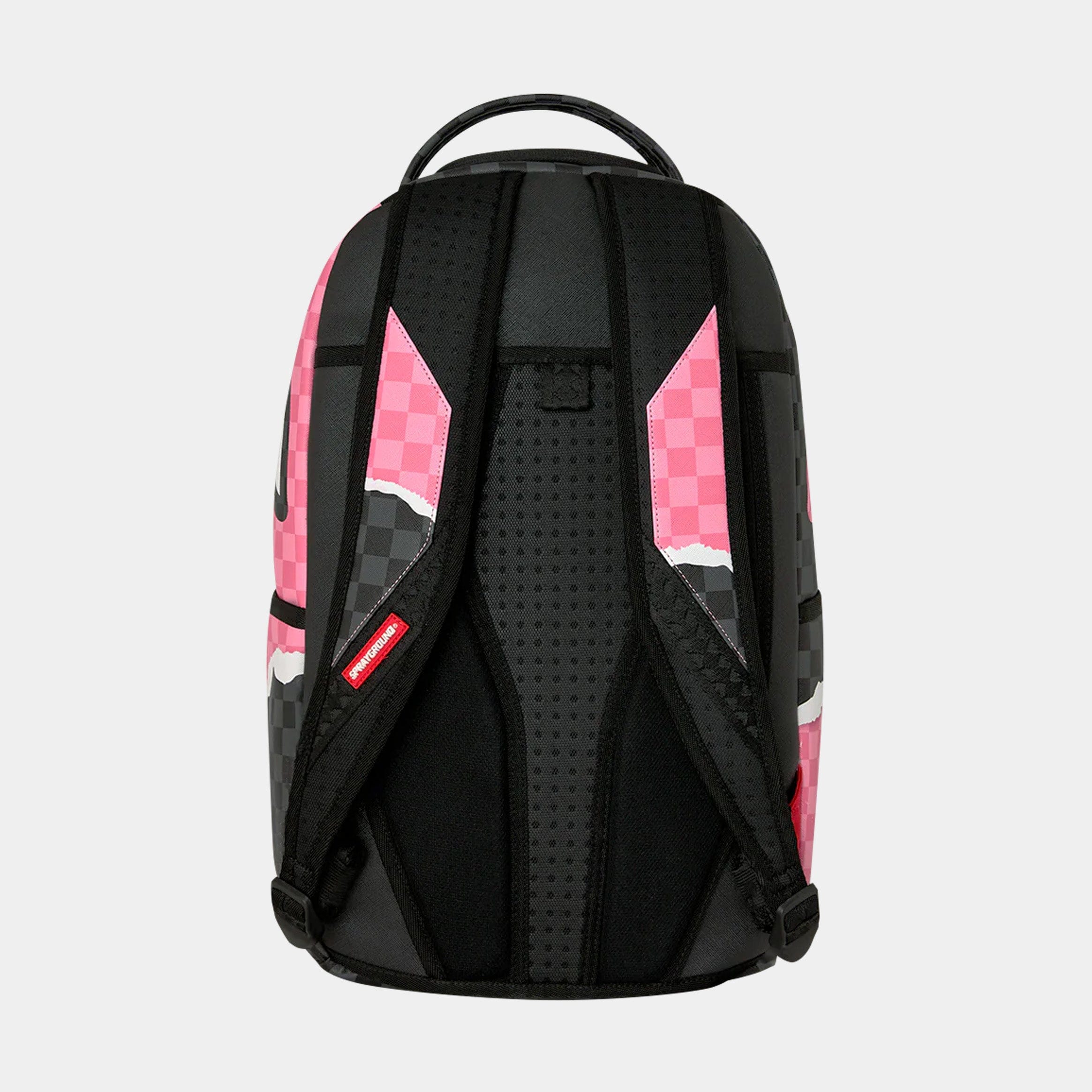 Sprayground Pink Panther On The Run Mens Backpack (Pink/Grey)