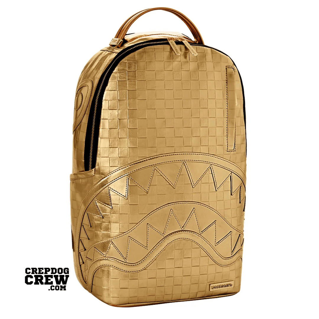 Sprayground BRICKS ON BRICKS BACKPACK GOLD