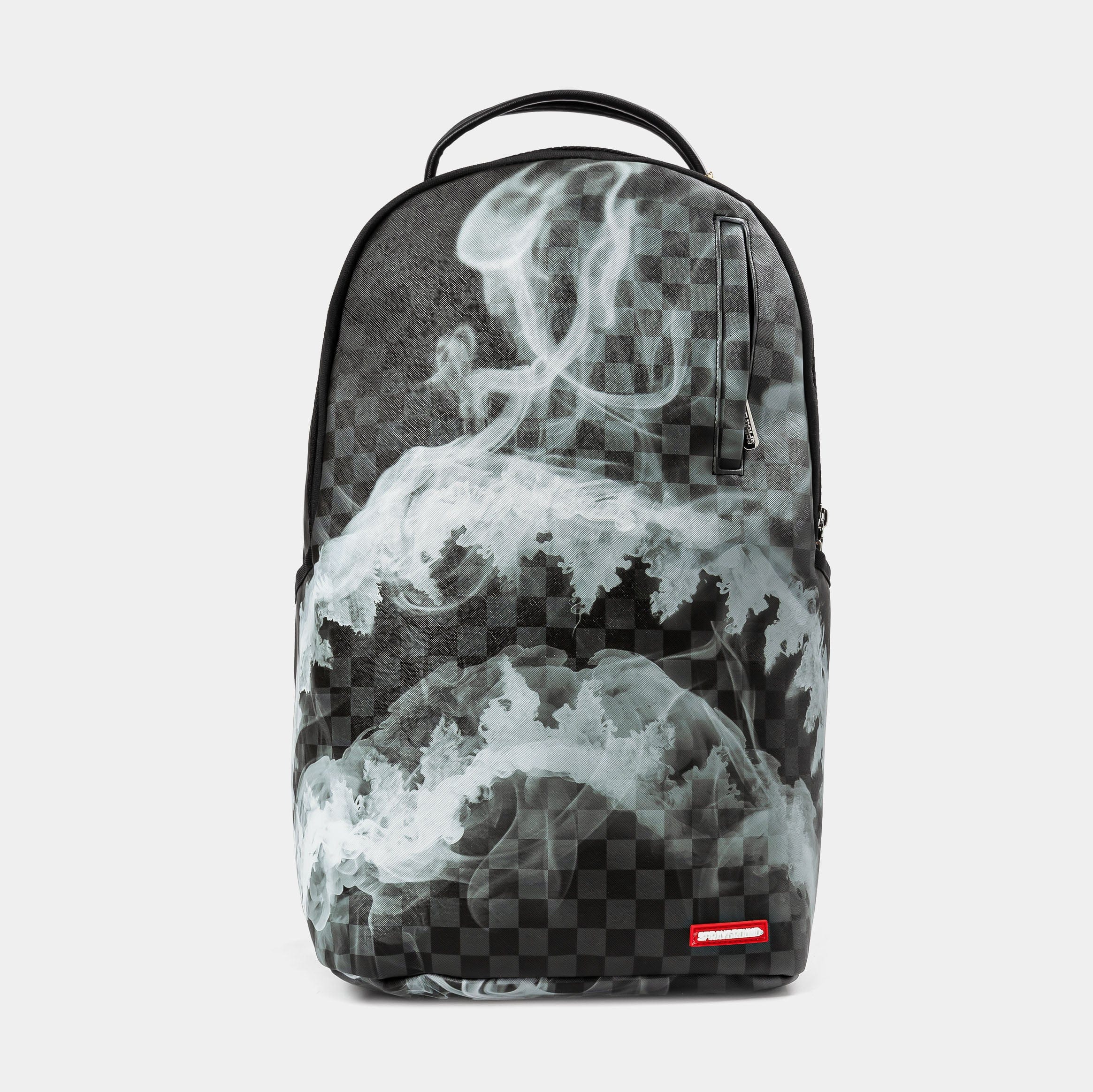 Sprayground Sip N' Smoke Mens Backpack (Black/White)