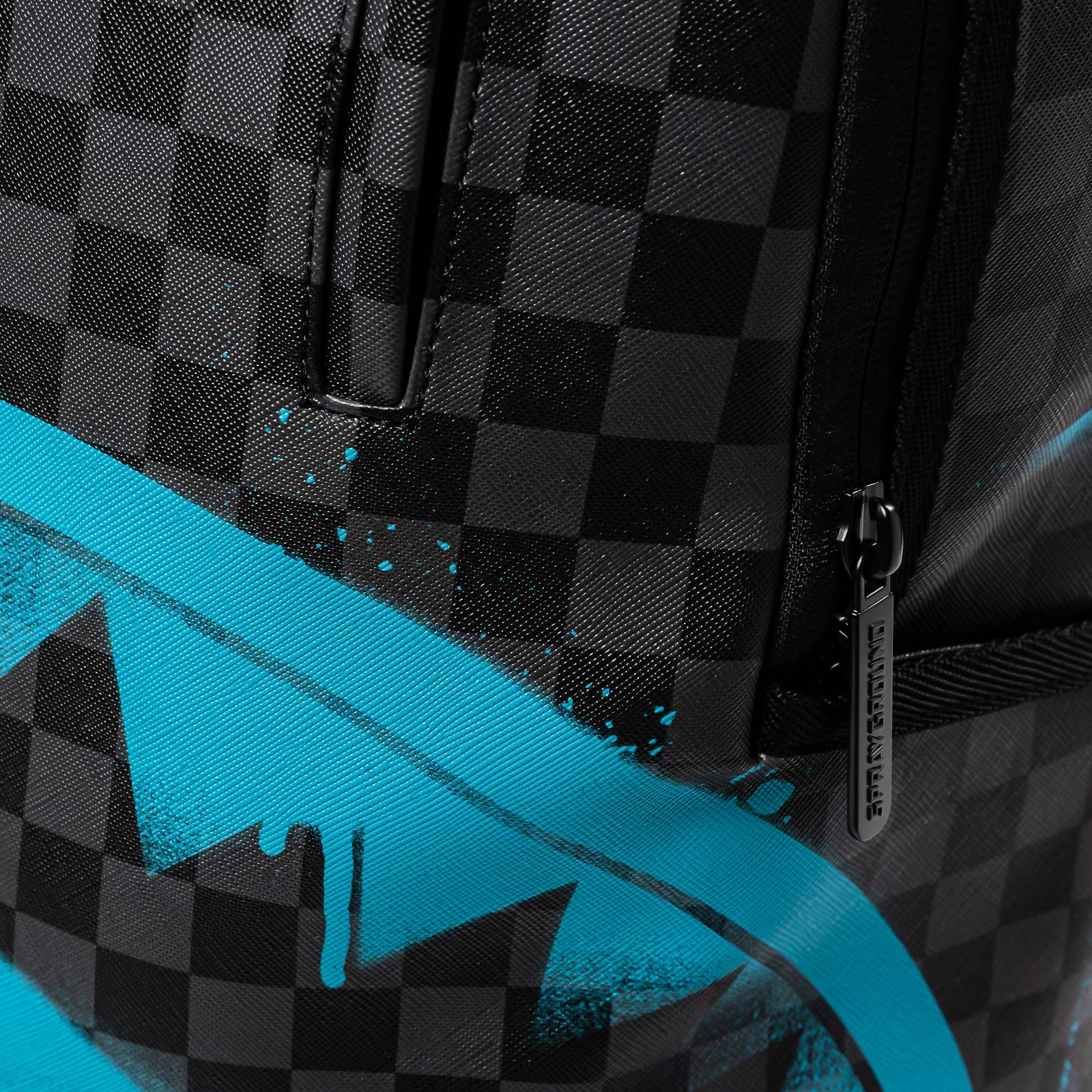 Sprayground Shoe Palace Exclusive Gamma Mens Backpack (Black/Blue)