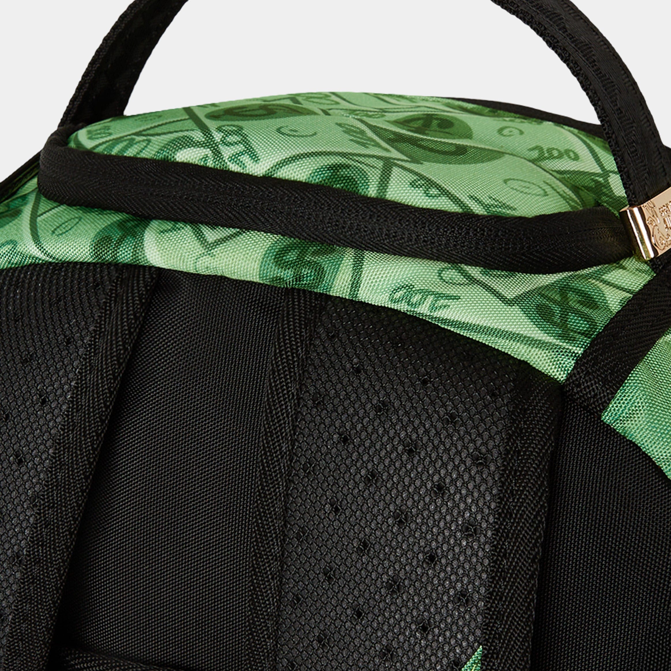 Sprayground Money Bear Money Bush Mens Backpack (Green/White)