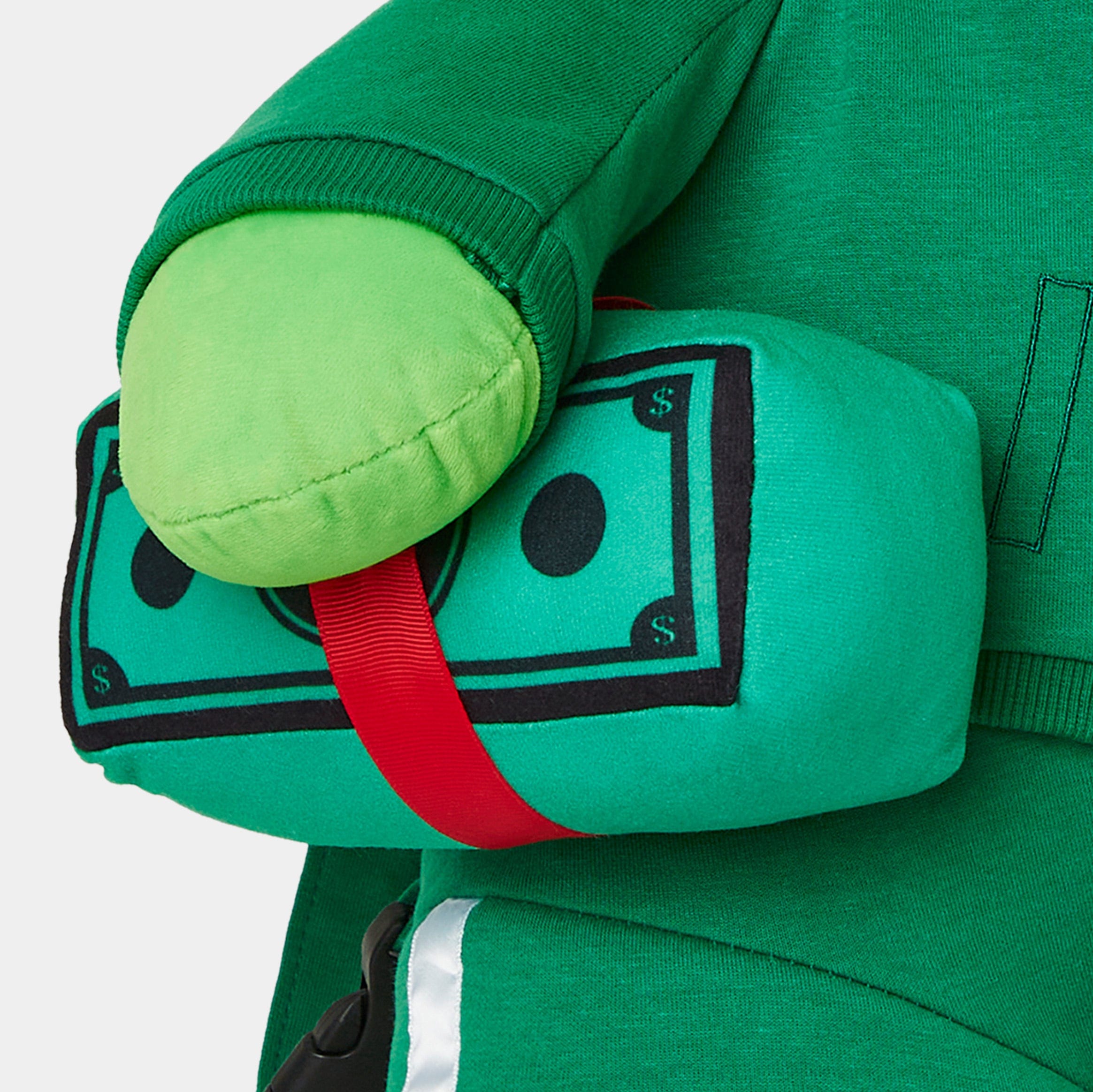 Sprayground Squid Game Contestant Bear Mens Backpack (Green/White)