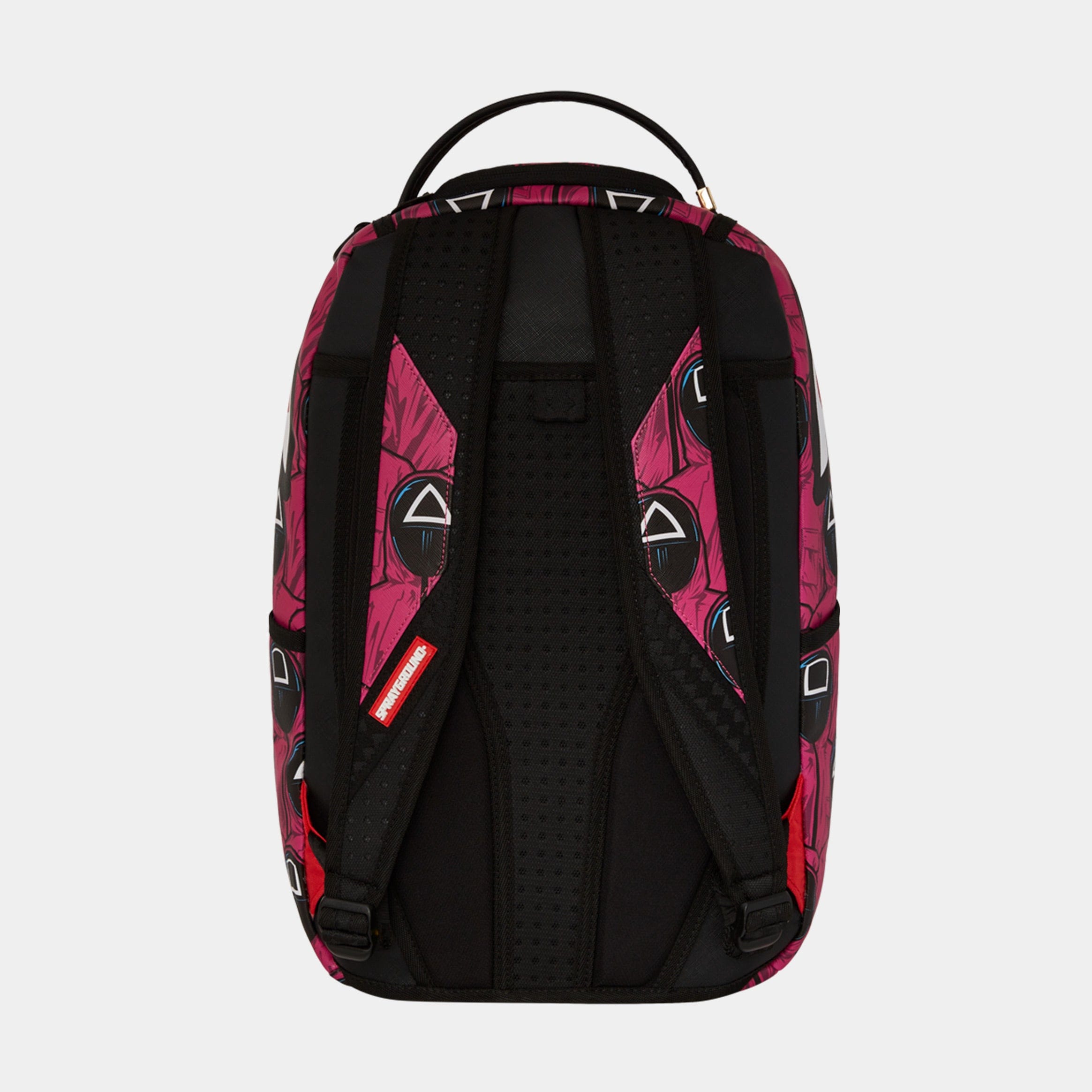 Sprayground Squid Game Embossed Mens Backpack (Purple/Black)