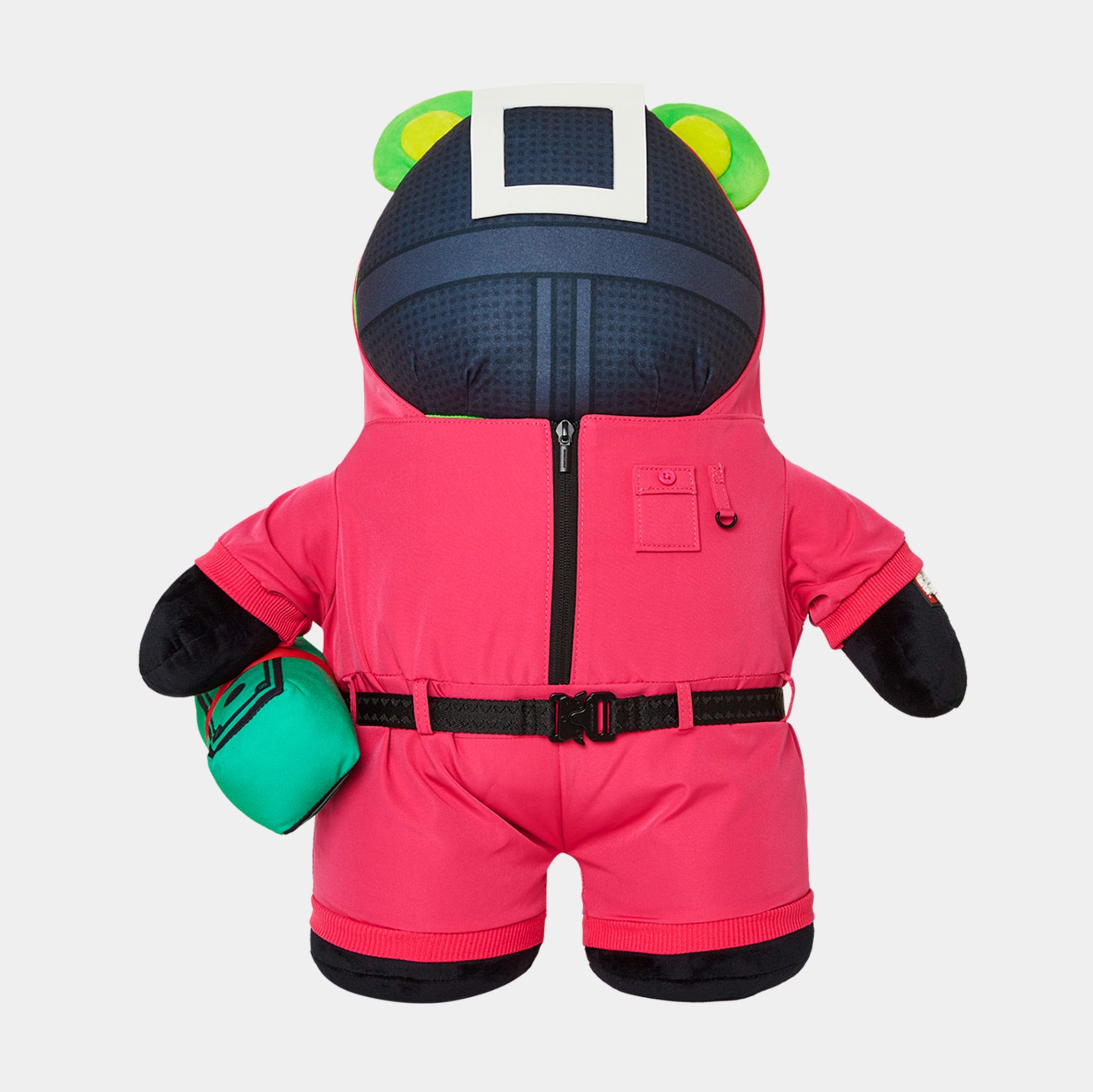 Sprayground Squid Games Pink Soldier Mens Backpack (Pink/Black)