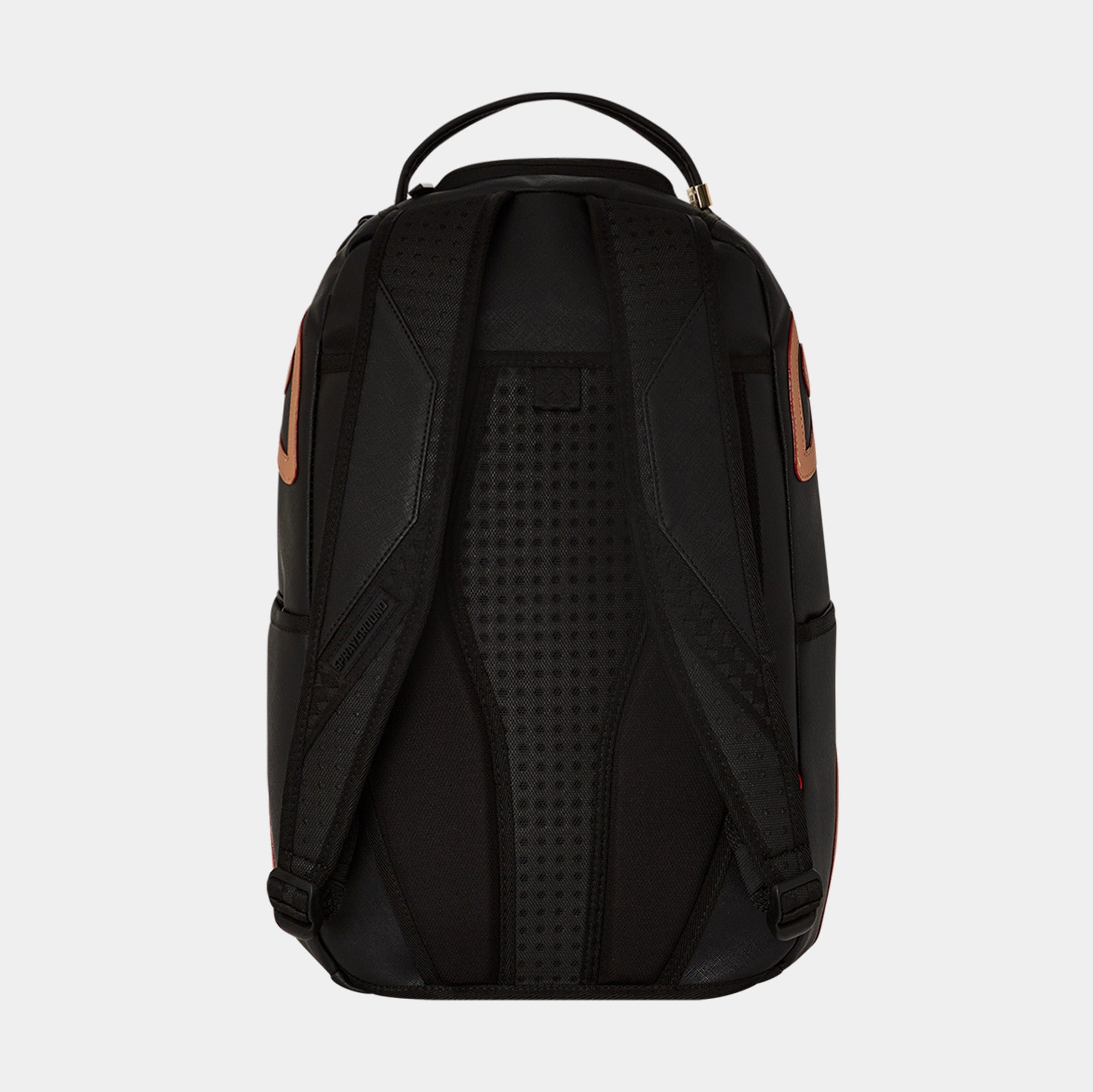 Sprayground Grand Tourer DLX Mens Backpack (Black/Beige)