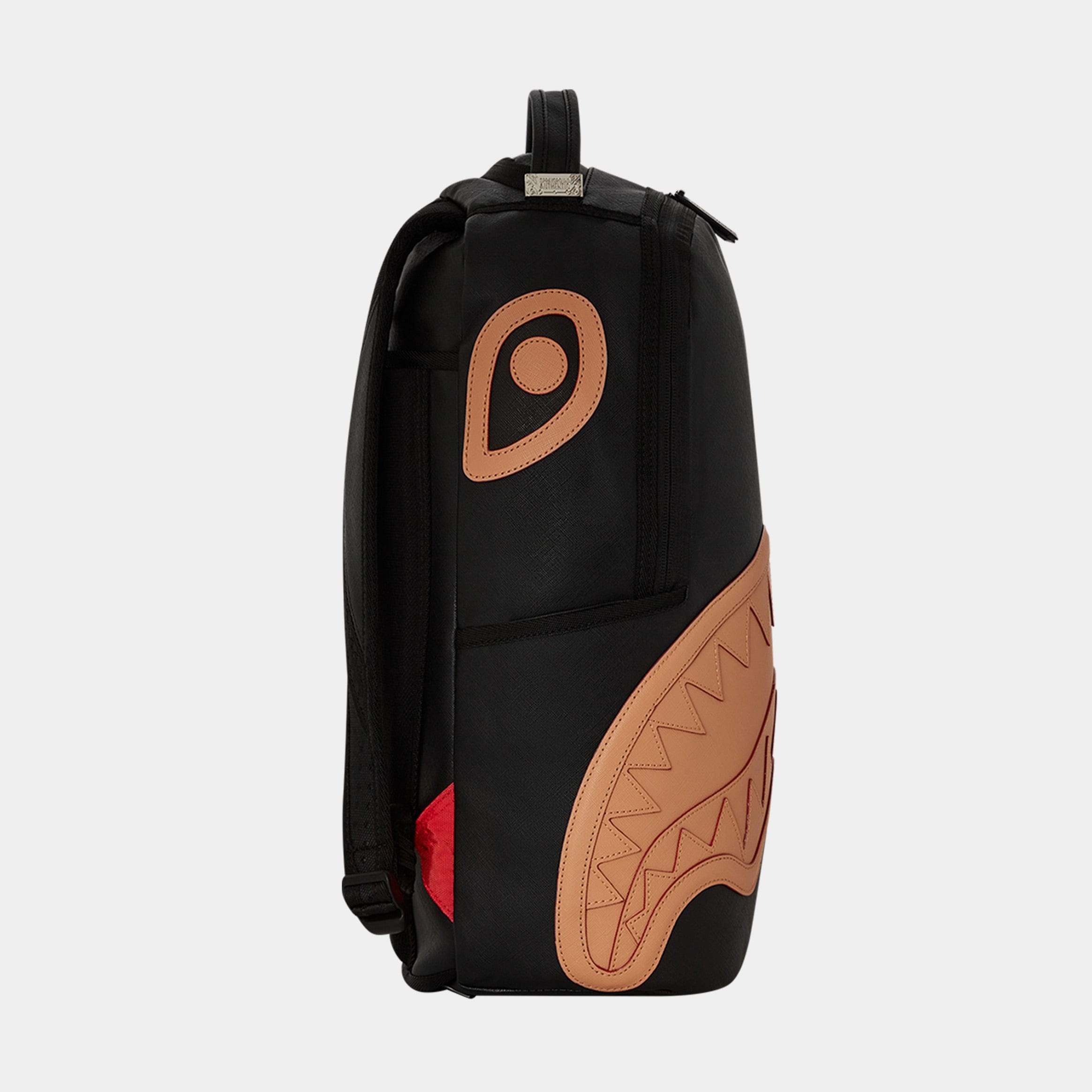 Sprayground Grand Tourer DLX Mens Backpack (Black/Beige)