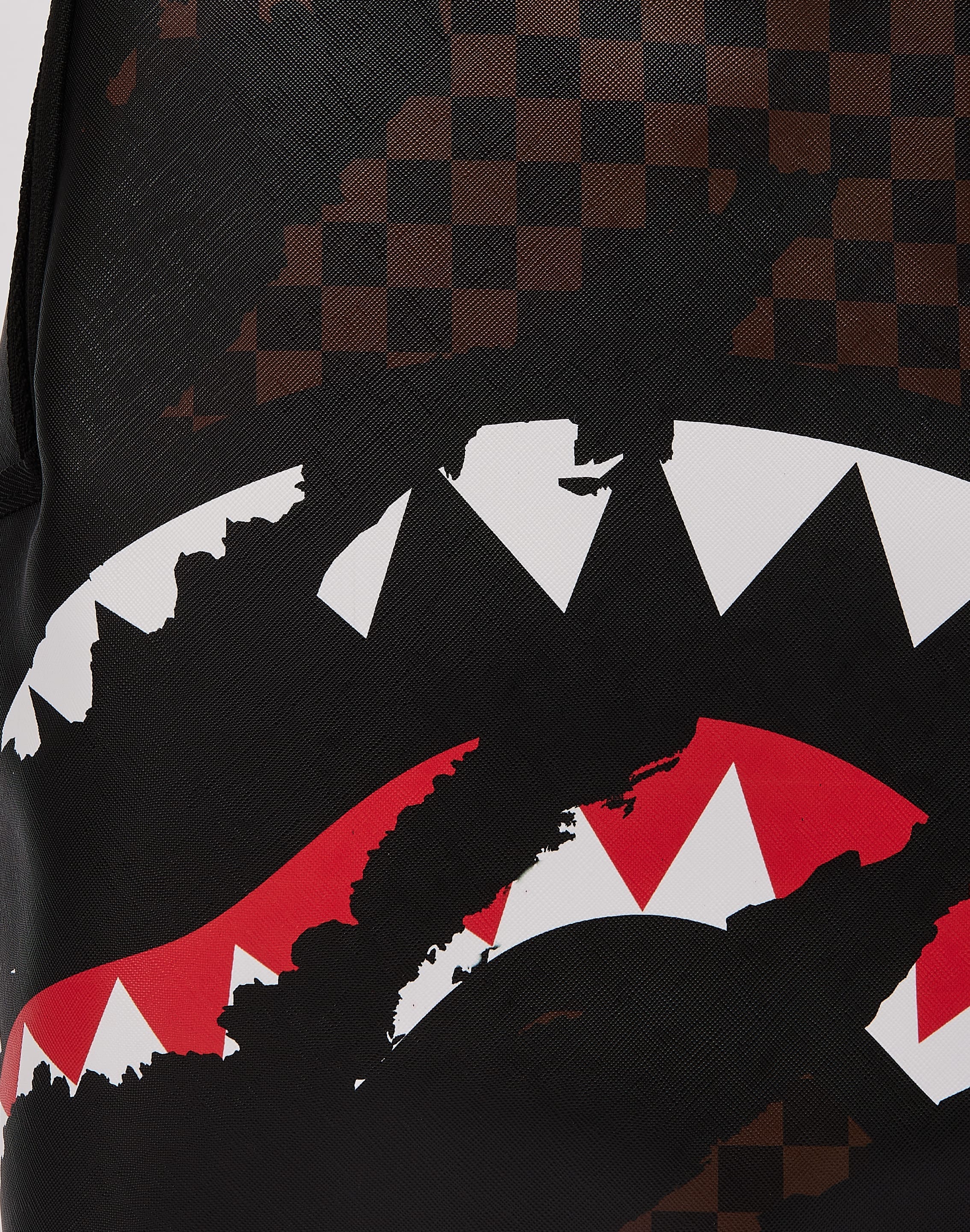 Sprayground Claw Tear Check Backpack