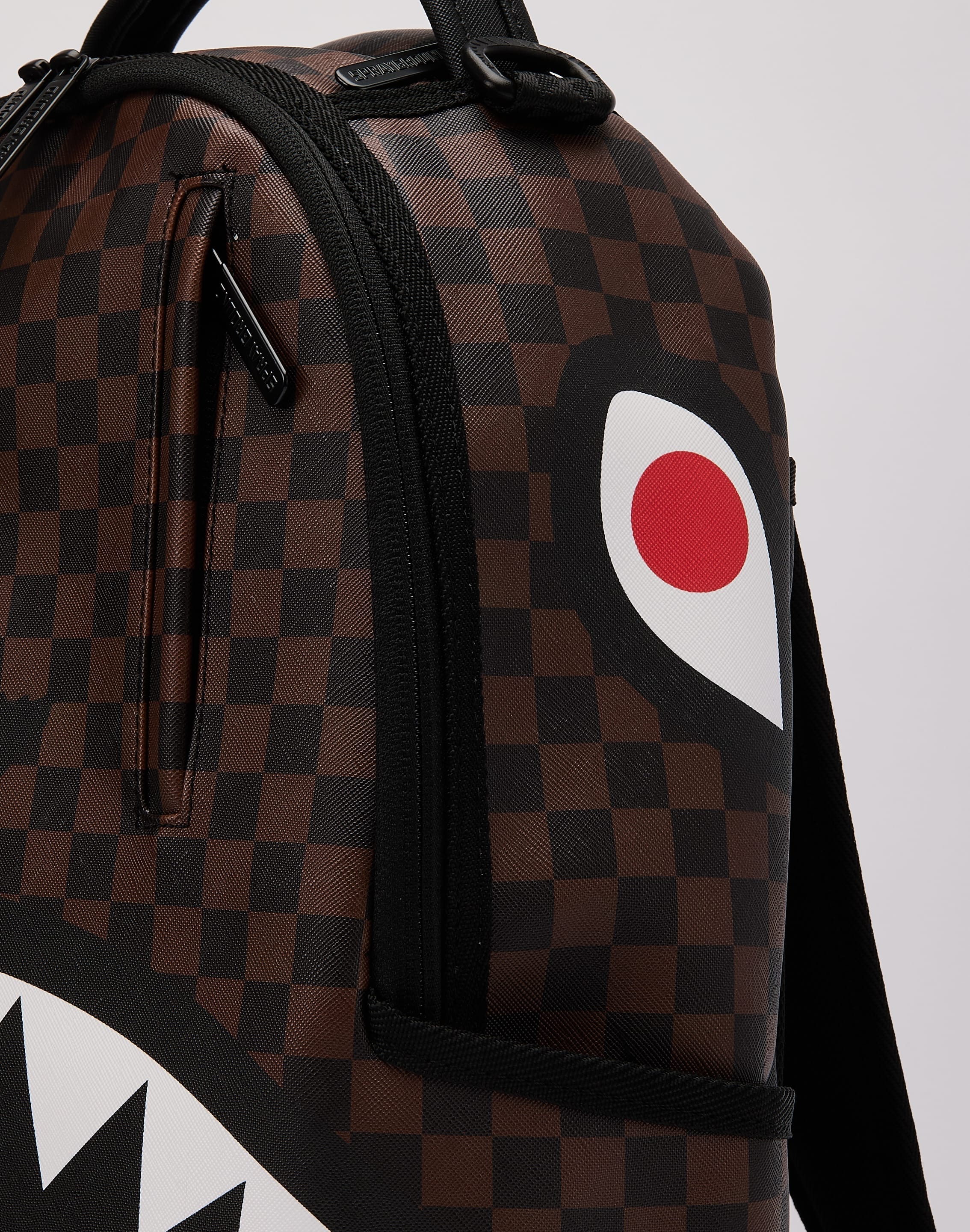 Sprayground Claw Tear Check Backpack