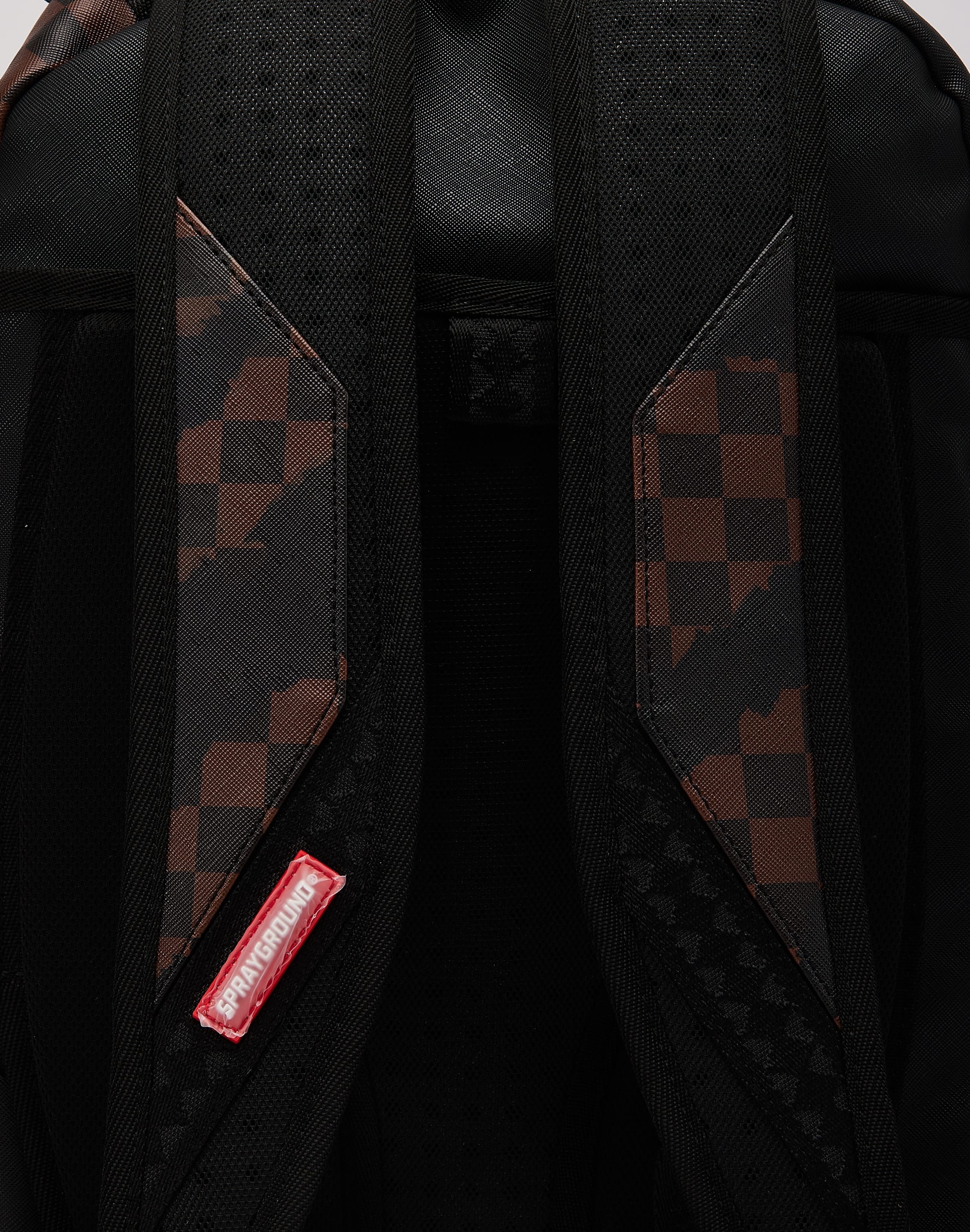 Sprayground Claw Tear Check Backpack