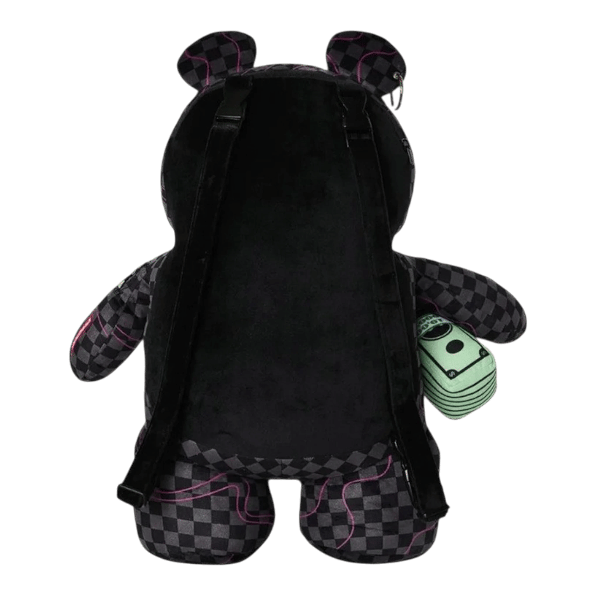 Sprayground Purple Slime Takeover Moneybear Backpack