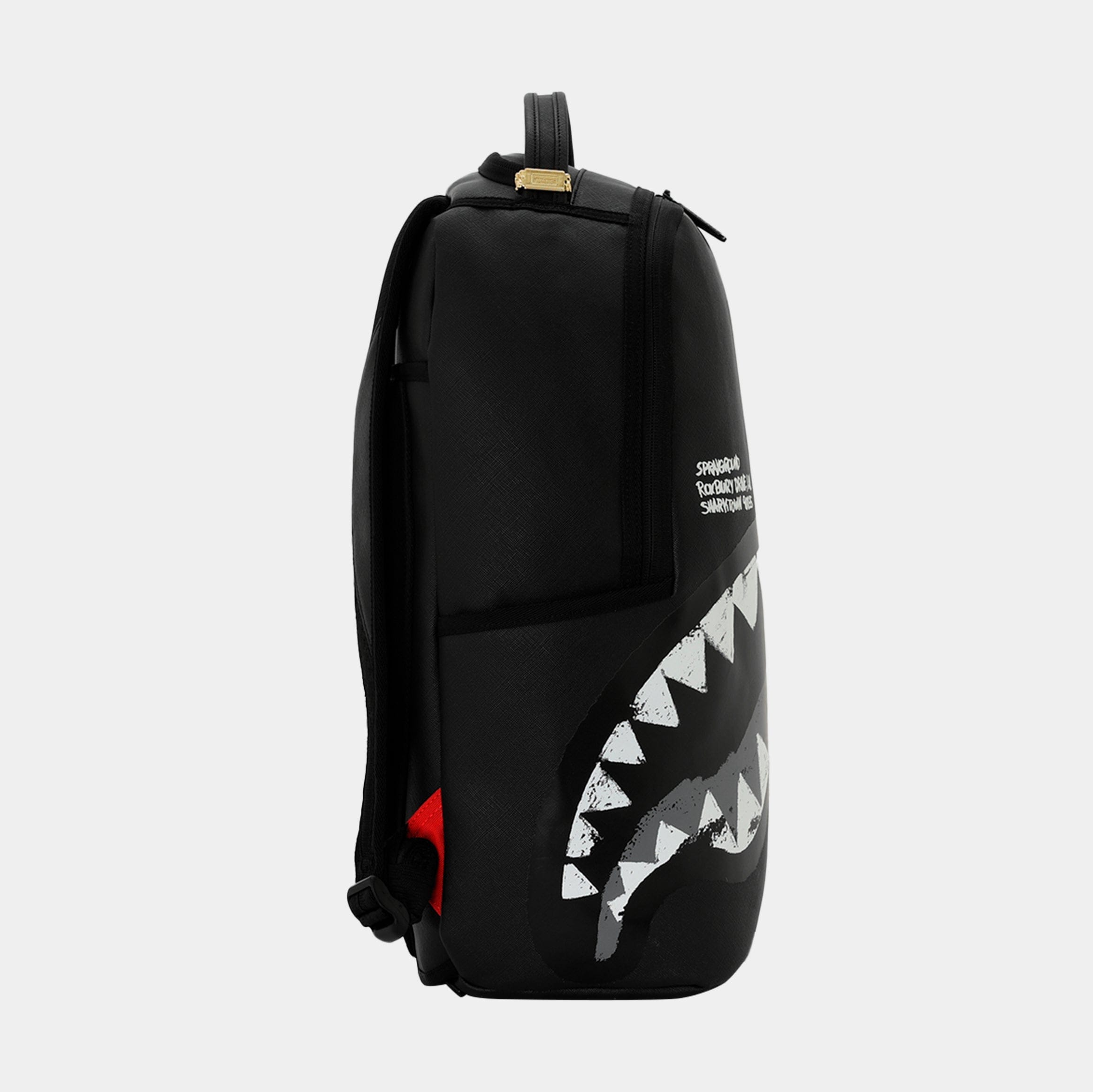 Sprayground Shark Central Scribble Dibble Mens Backpack (Grey/Black)