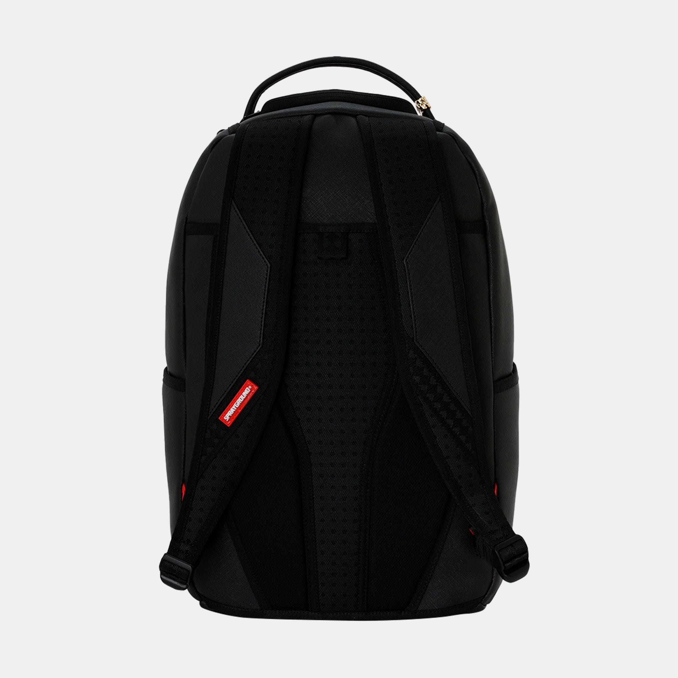 Sprayground Shark Central Scribble Dibble Mens Backpack (Black/Red)