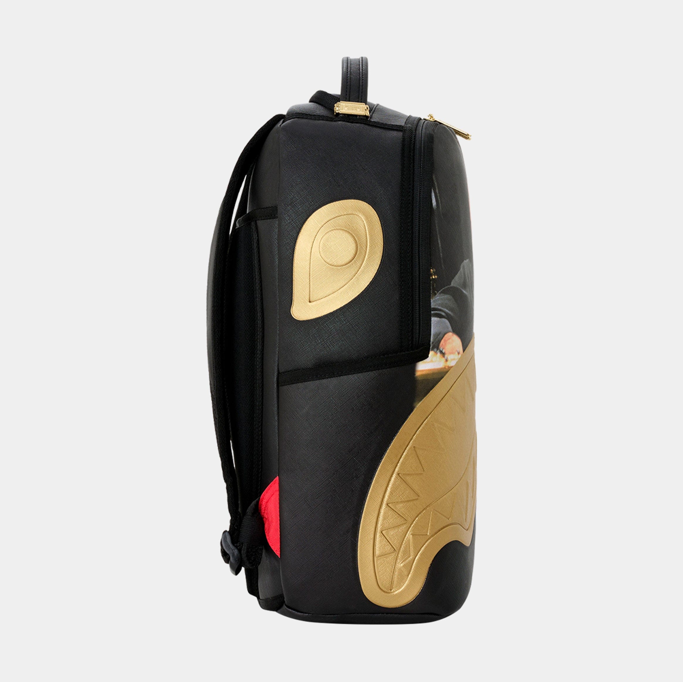 Sprayground Scarface Embossed Mens Backpack (Black/Gold)