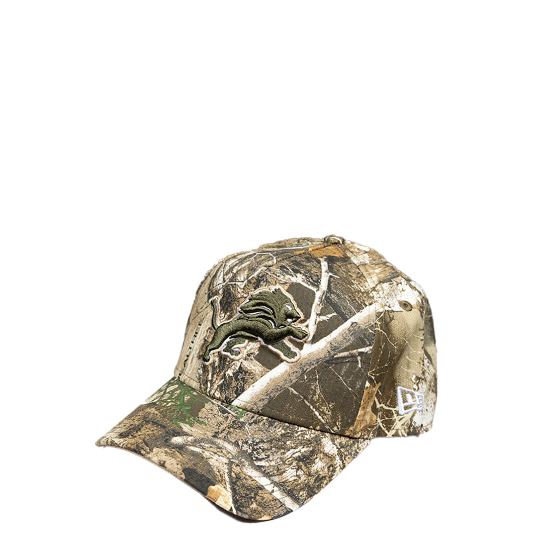 NEW ERA DETROIT LIONS REALTREE CAMO 9FORTY ADJUSTABLE KHAKI