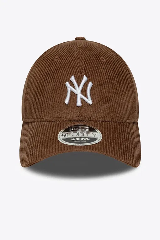 New Era 9FORTY M - CROWN CORDUROY NEW YORK YANKEES ADJUSTABLE CAP