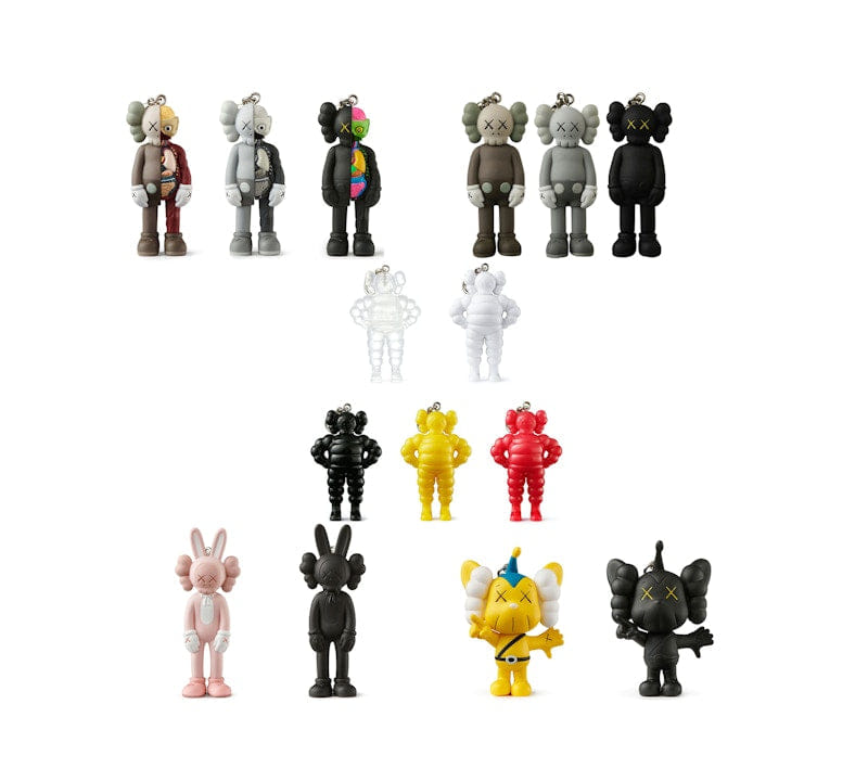 KAWS Tokyo First First Companion/Accomplice/JPP/Chum Keychain Set of 15 (2021)