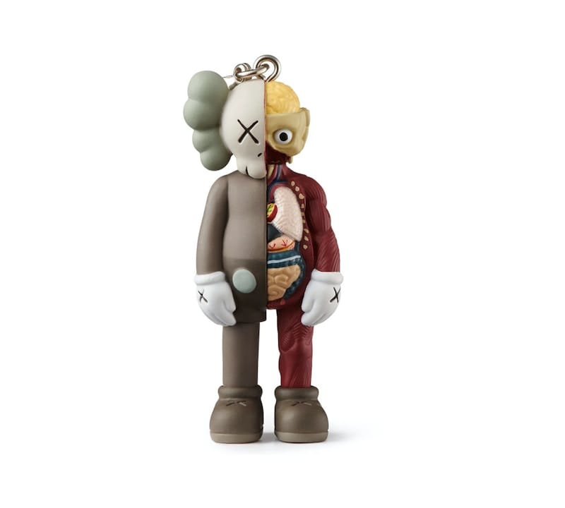 KAWS Tokyo First Flayed Companion Keychain Brown (2021)