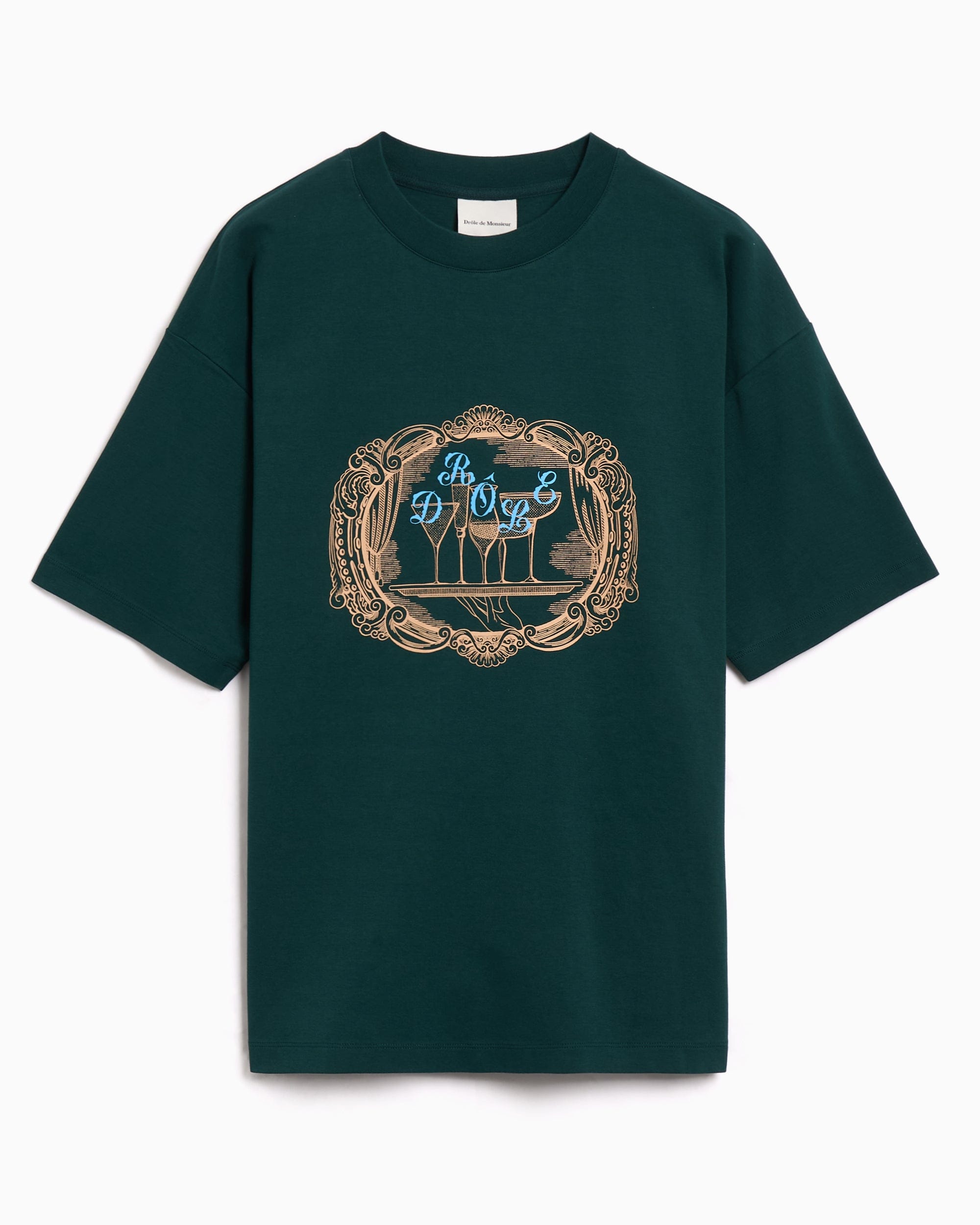 Drôle de Monsieur Camiseta Relaxed Drôle de Monsieur Plateau para hombre