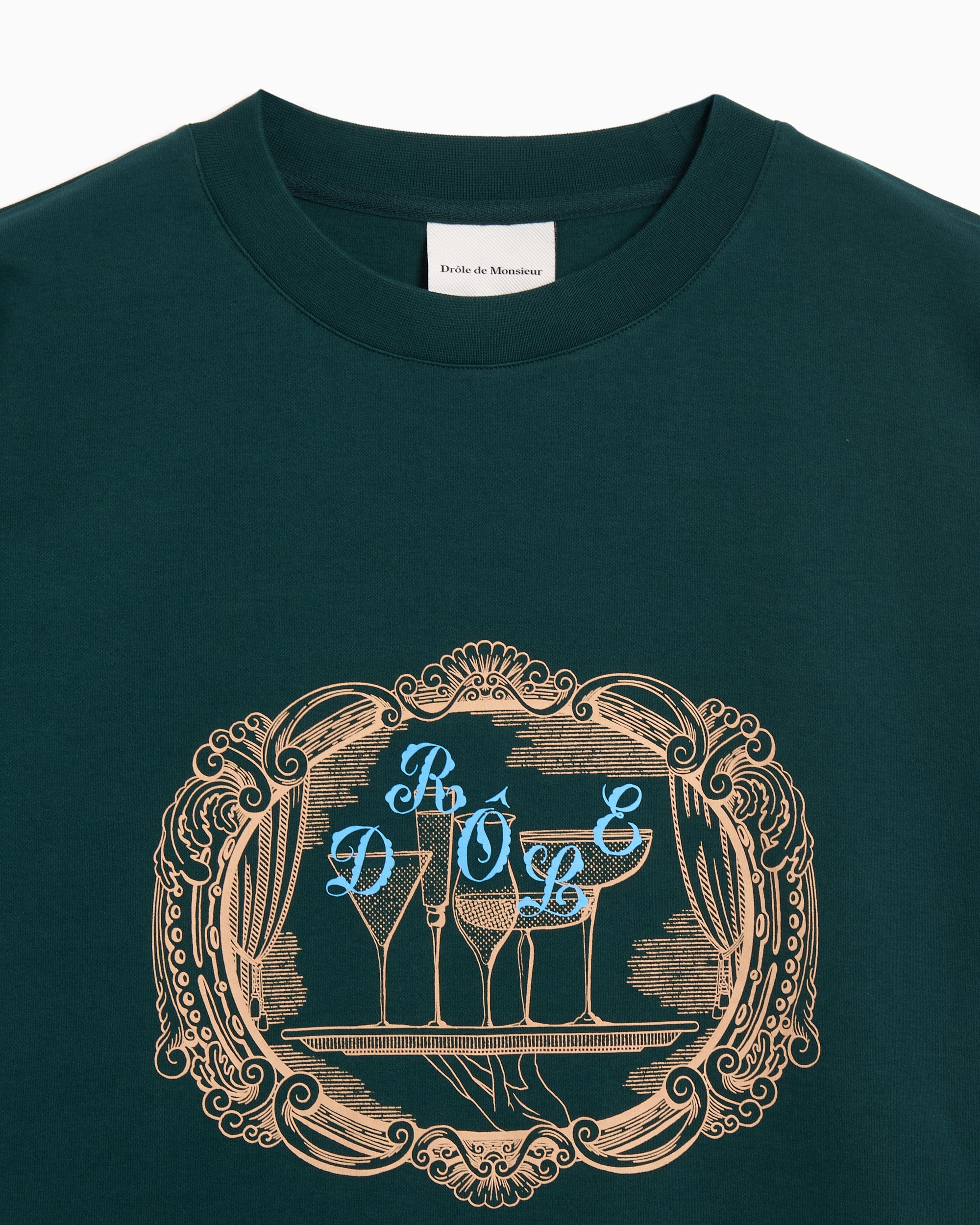 Drôle de Monsieur Camiseta Relaxed Drôle de Monsieur Plateau para hombre