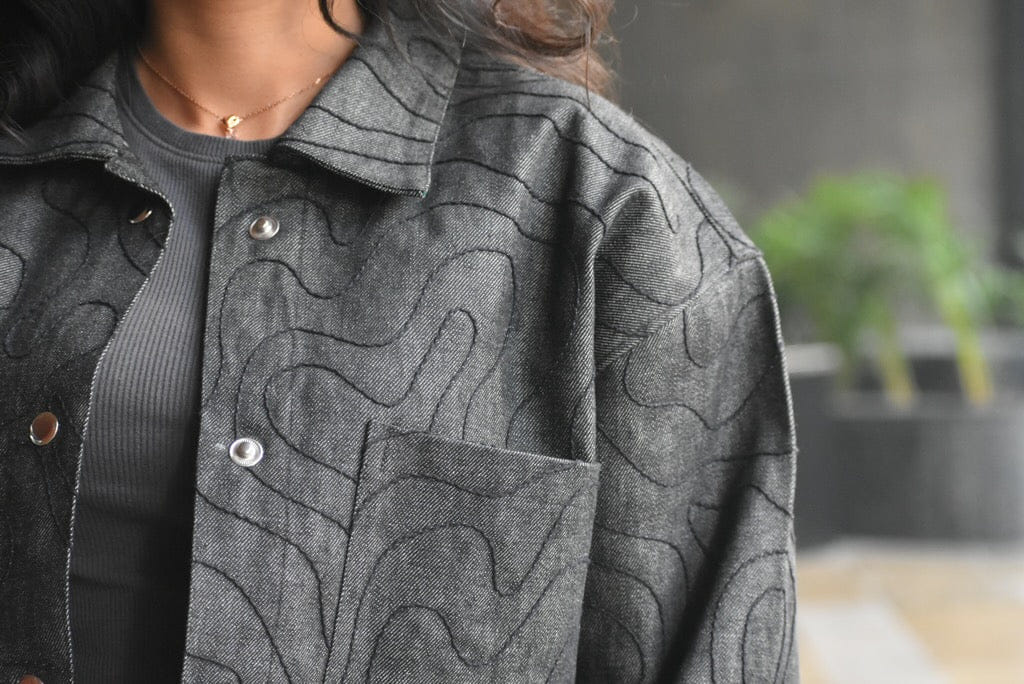 Outdrip CROPPED THREAD THEORY JACKET