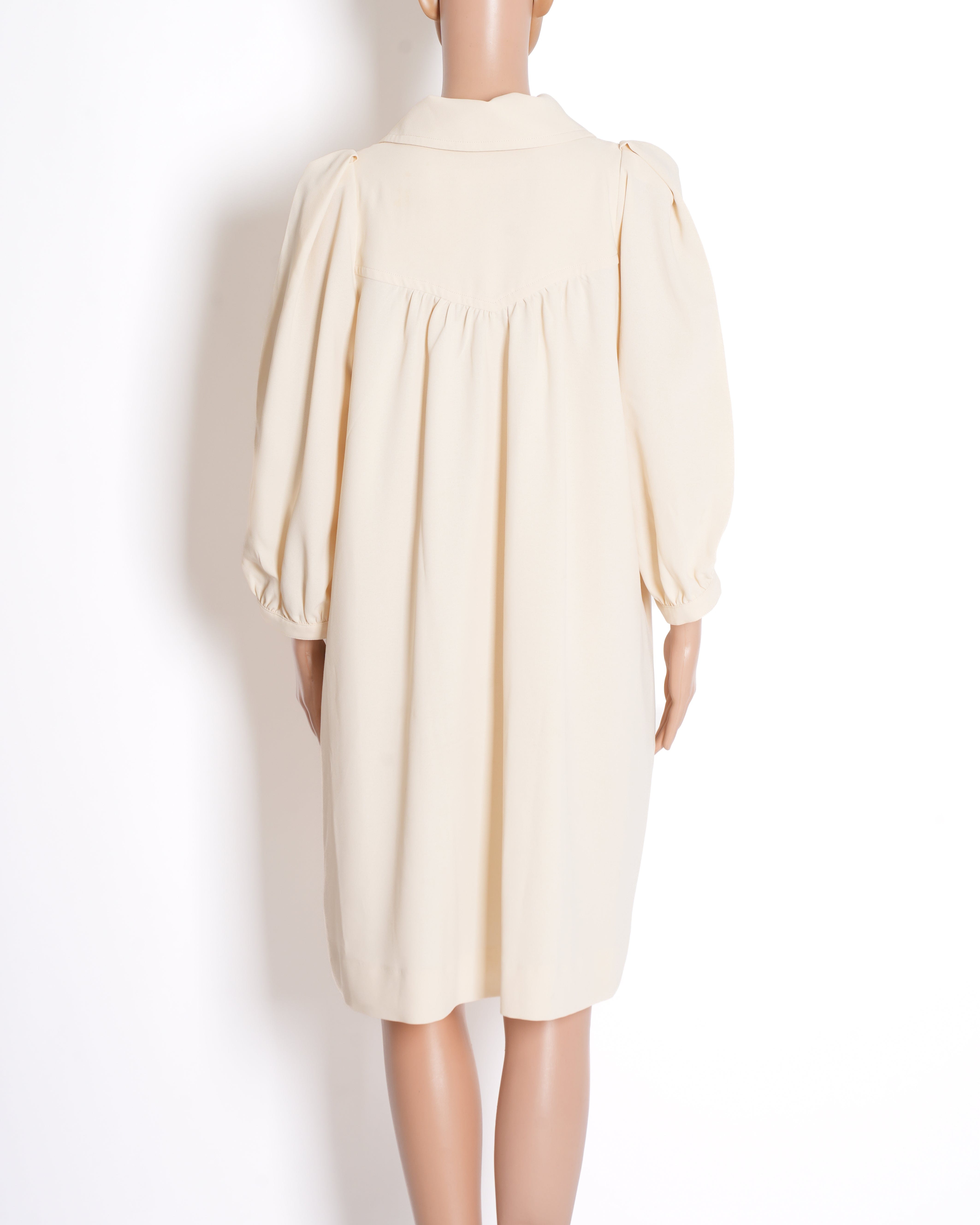 Chloé See by Chloé Lace - Up Crêpe Dress