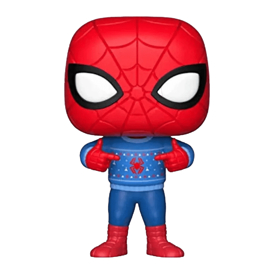Funko Marvel Comics - Spider - Man with Ugly Sweater Pop! Vinyl