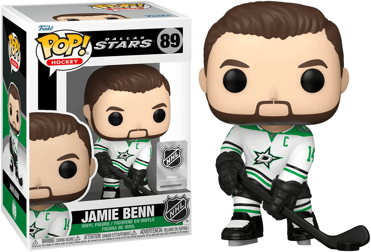 Funko NHL: Stars - Jamie Benn (Road Jersey) Pop! Vinyl