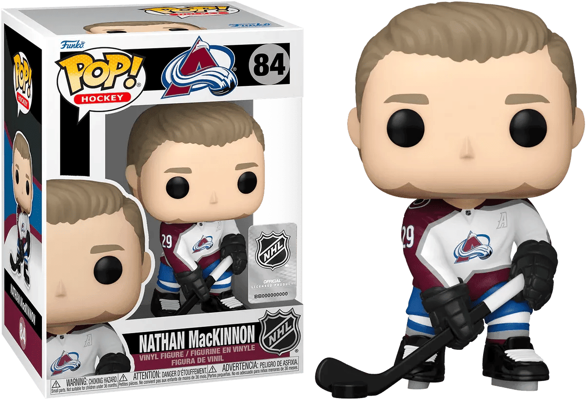 Funko NHL: Avalanche - Nathan Mackinnon (Away Jersey) Pop! Vinyl