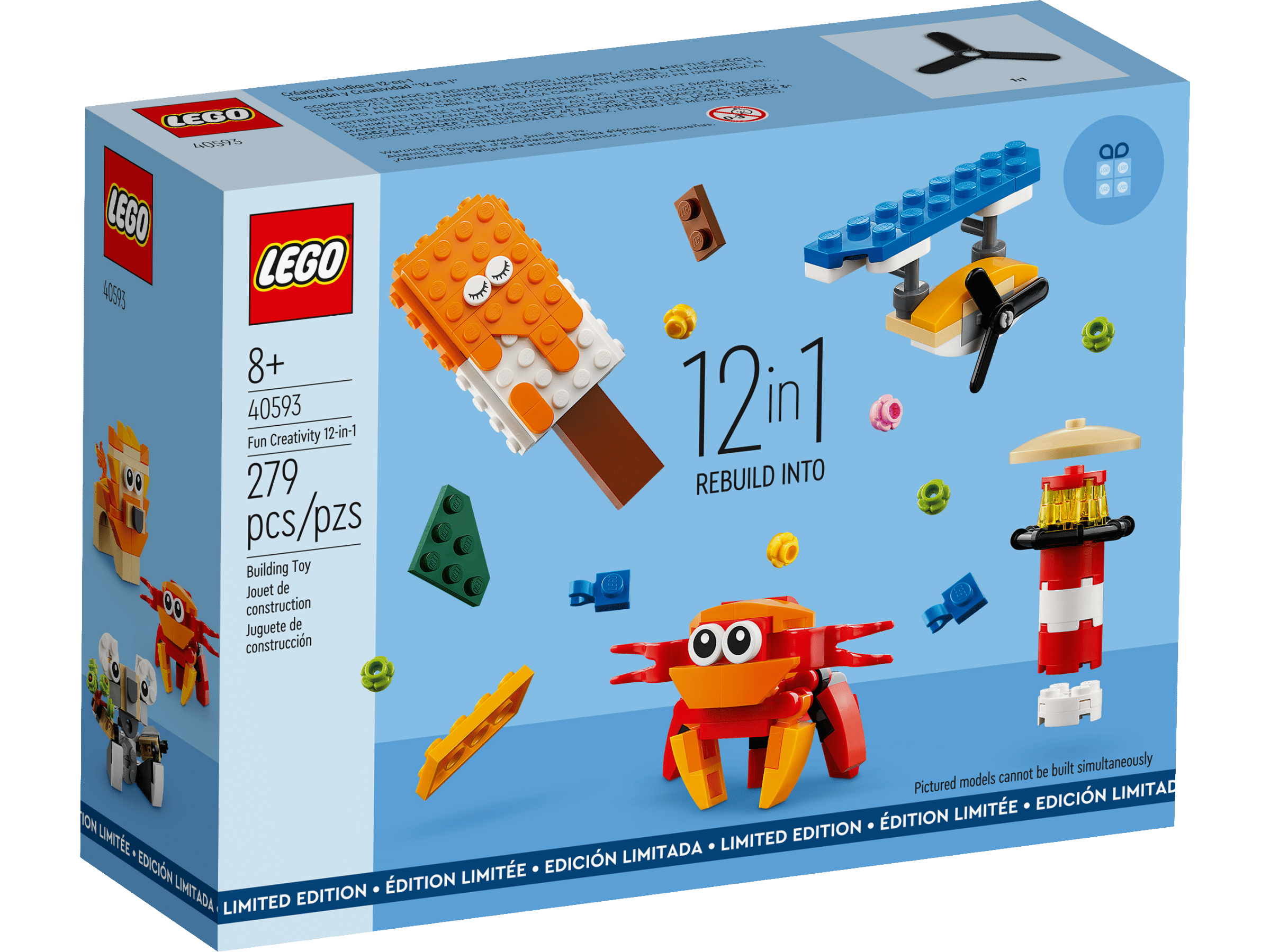 LEGO Fun Creativity 12 - in - 1 40593