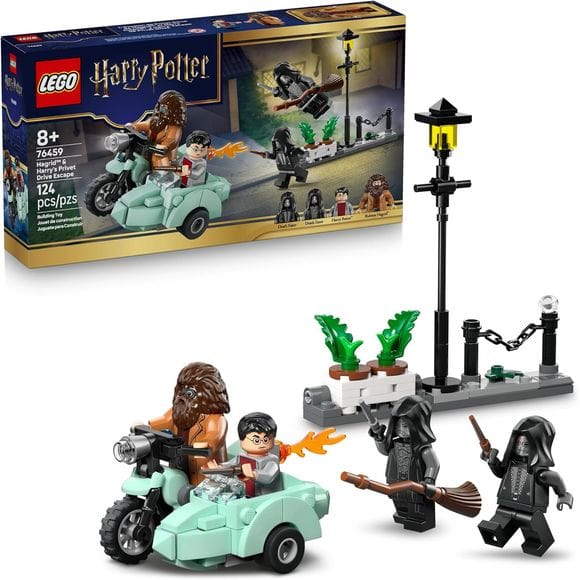 LEGO Harry Potter 76459 Hagrid & Harry's Privet Drive Escape Building Set