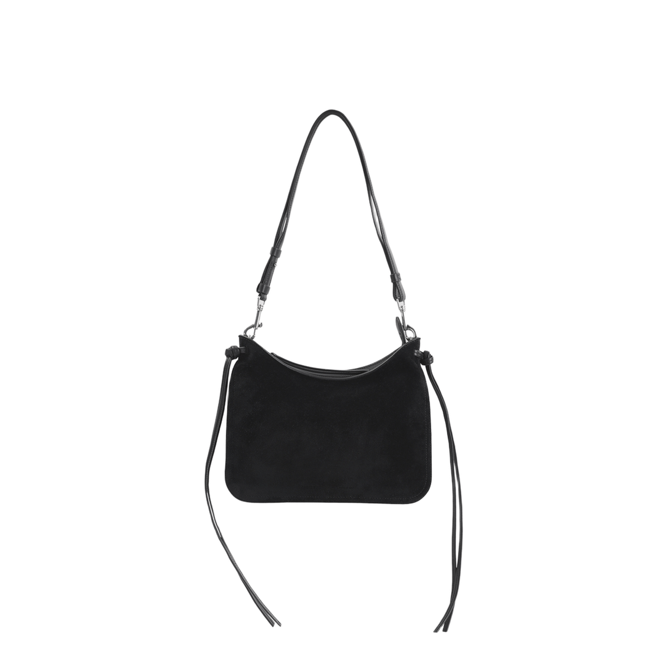 Phoebe Philo Gig Small Calf Leather Shoulder Bag - Black