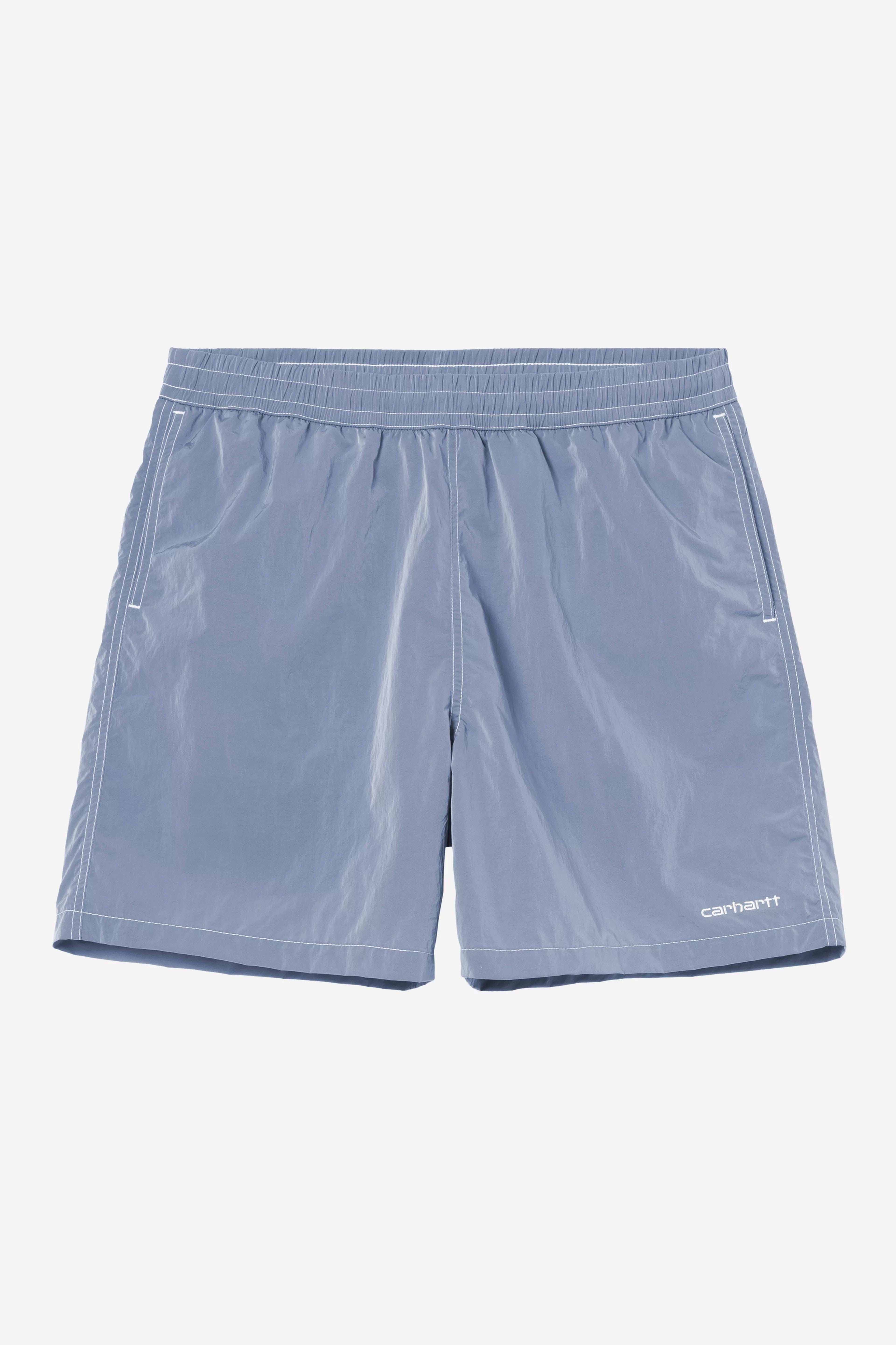 Carhartt WIP Canby Swim Trunks - Gentle Blue / White