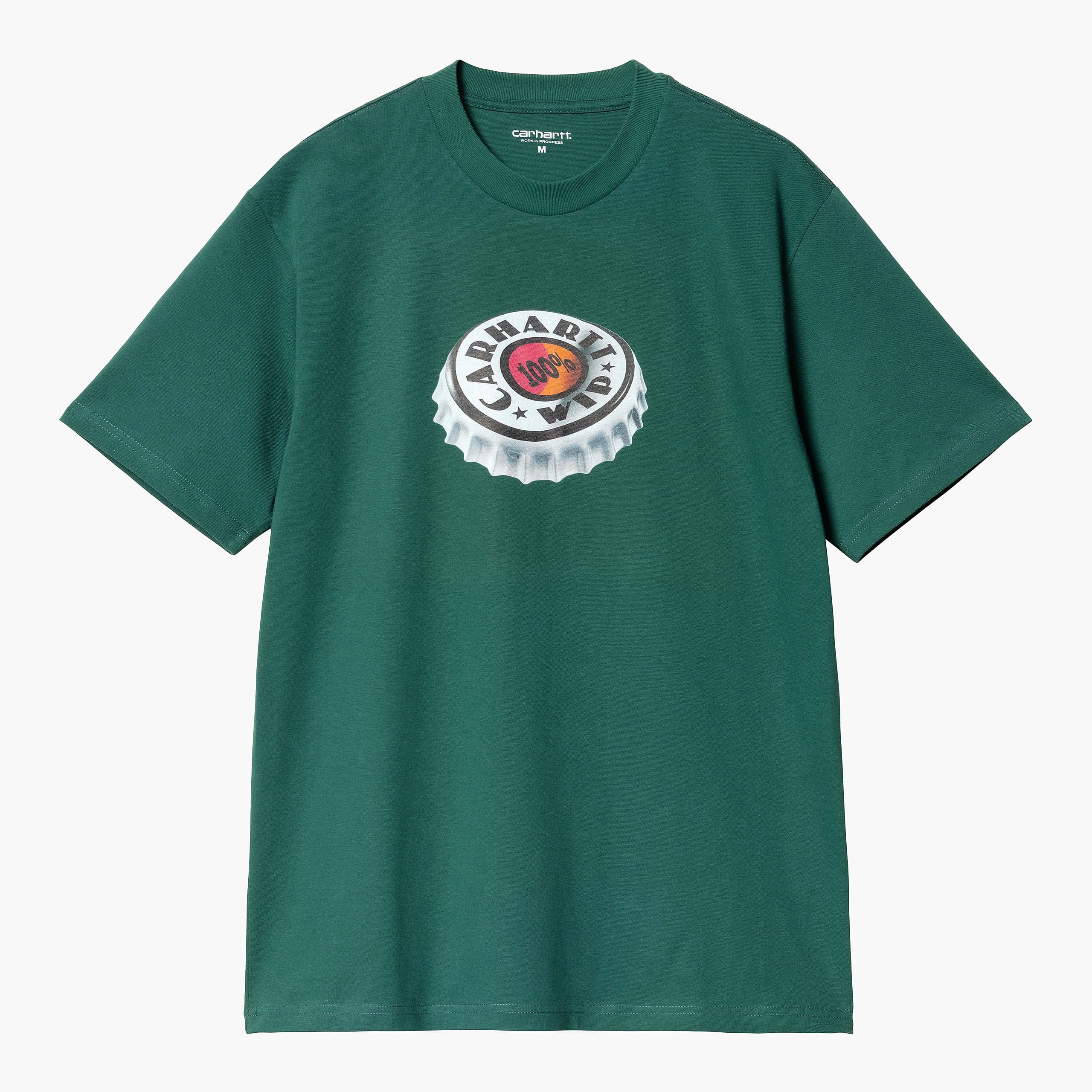 Carhartt WIP S/s Bottle Cap T - shirt Chervil