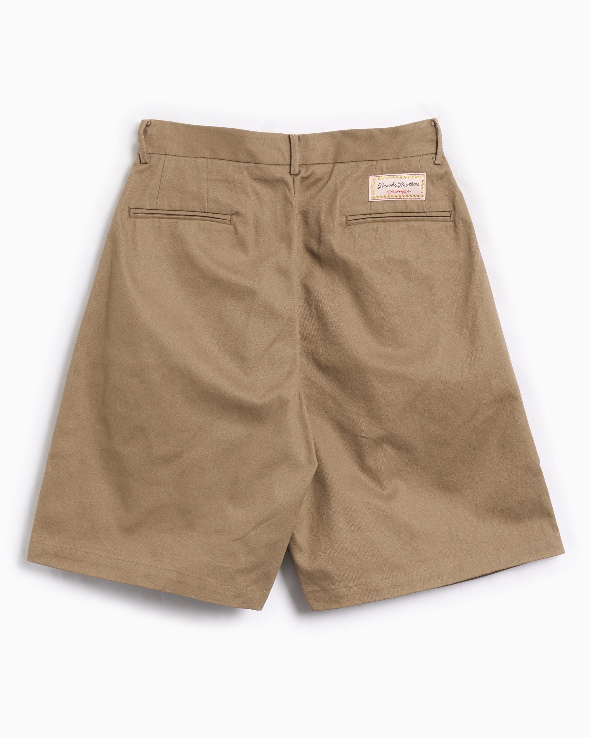 Brain Dead Pantalones cortos Brain Dead x Brooks Brothers Pleated Chino para hombre