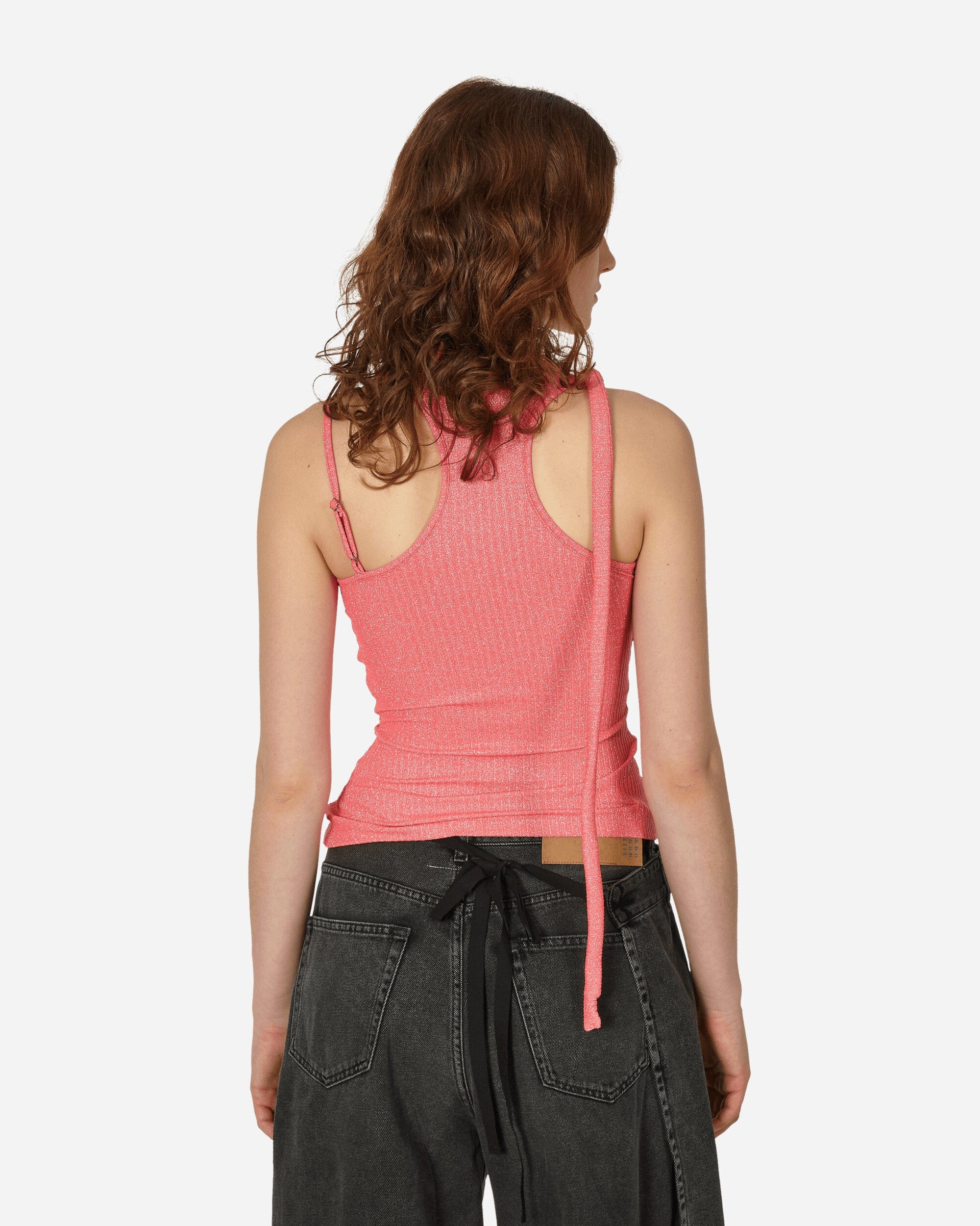 Ottolinger Layered Cut - Out Tank Top Pink