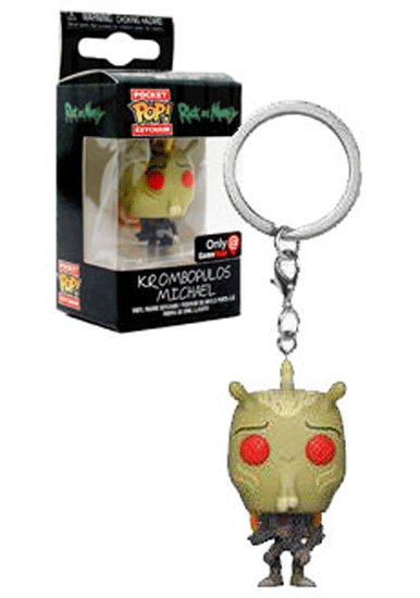Funko Pocket Pop! Keychain Krombopulos Michael Rick & Morty - GameStop Exclusive