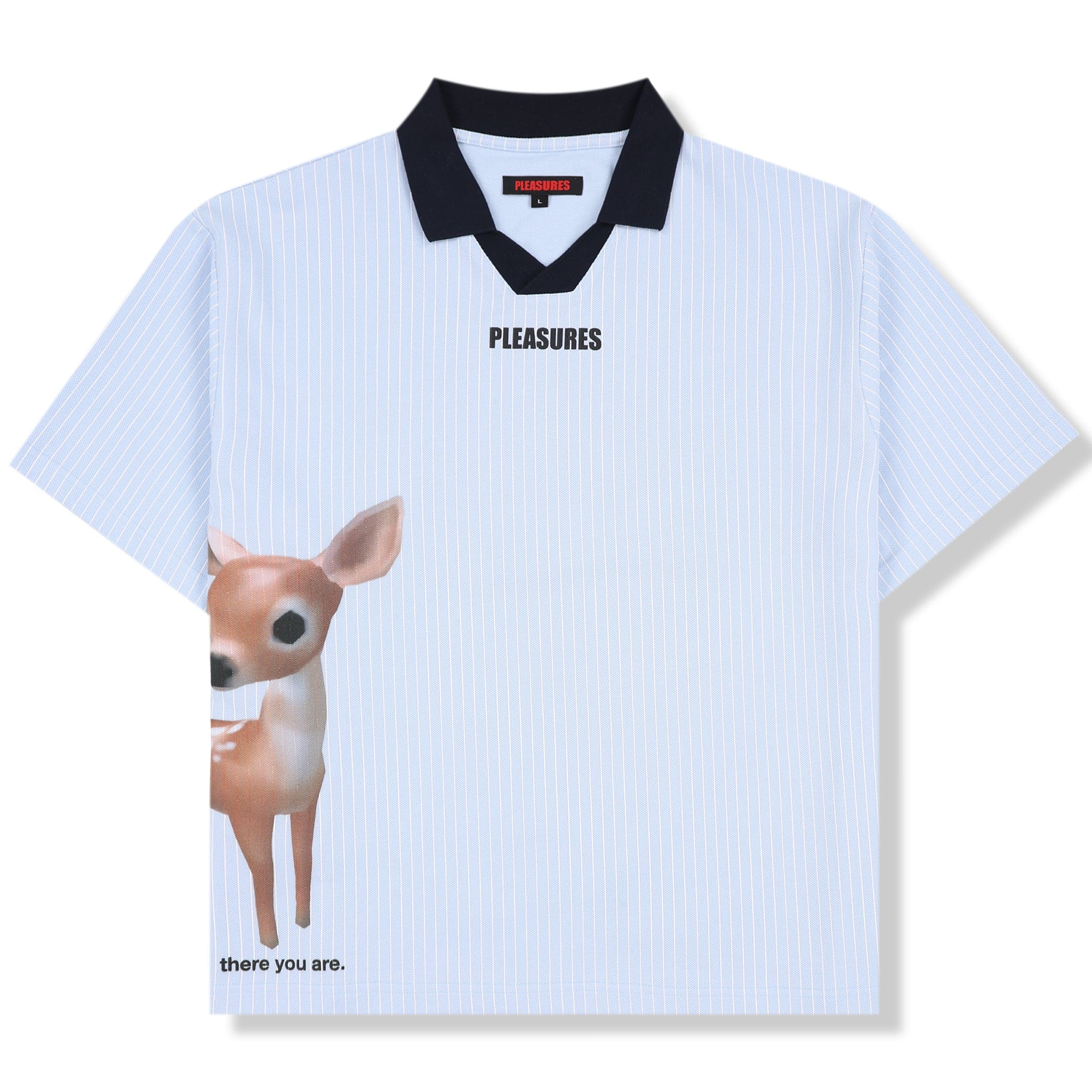 Pleasures PET POLO T-Shirt (BLUE)