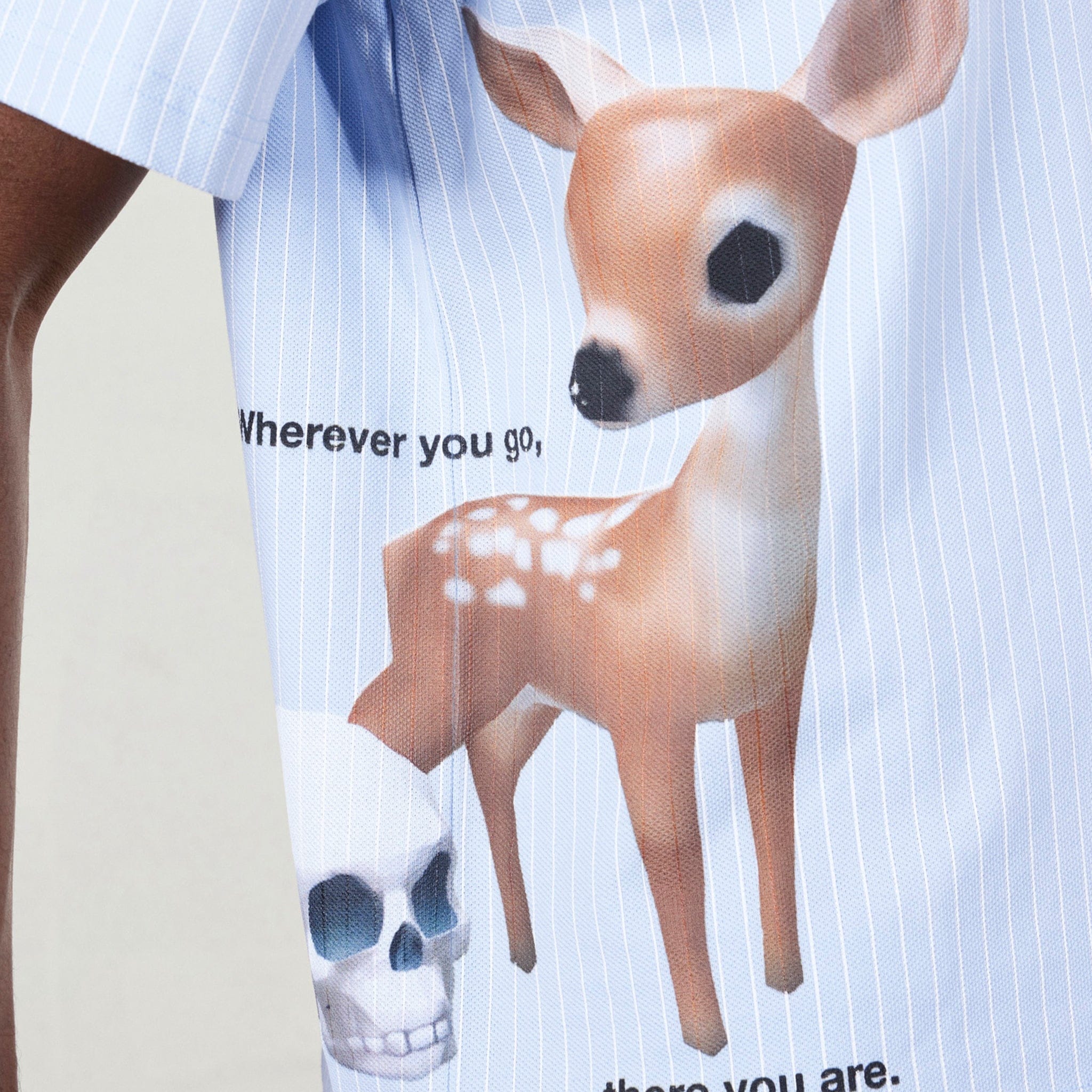 Pleasures PET POLO T-Shirt (BLUE)
