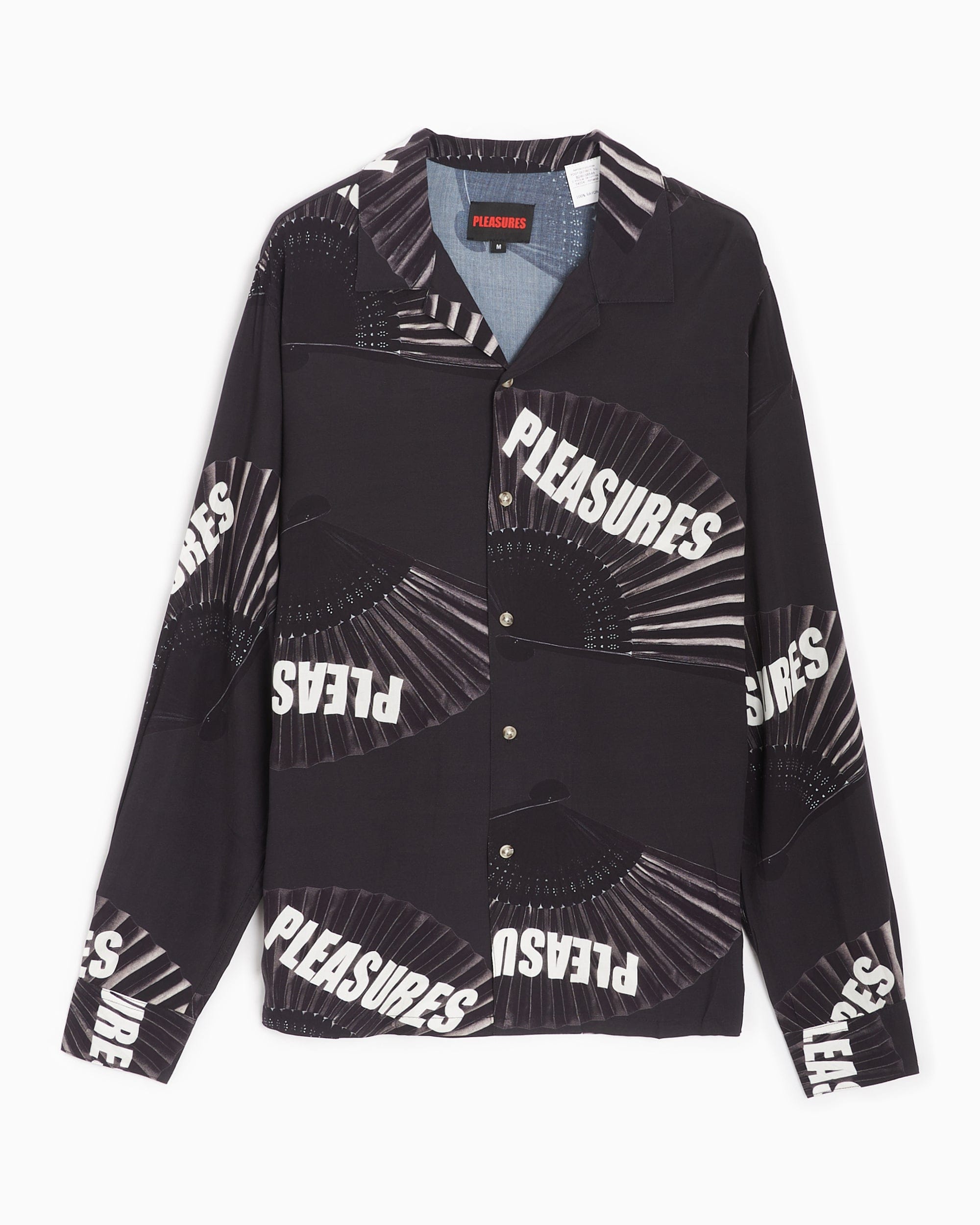 Pleasures Camisa Pleasures Fans Men's Button Down Shirt para hombre