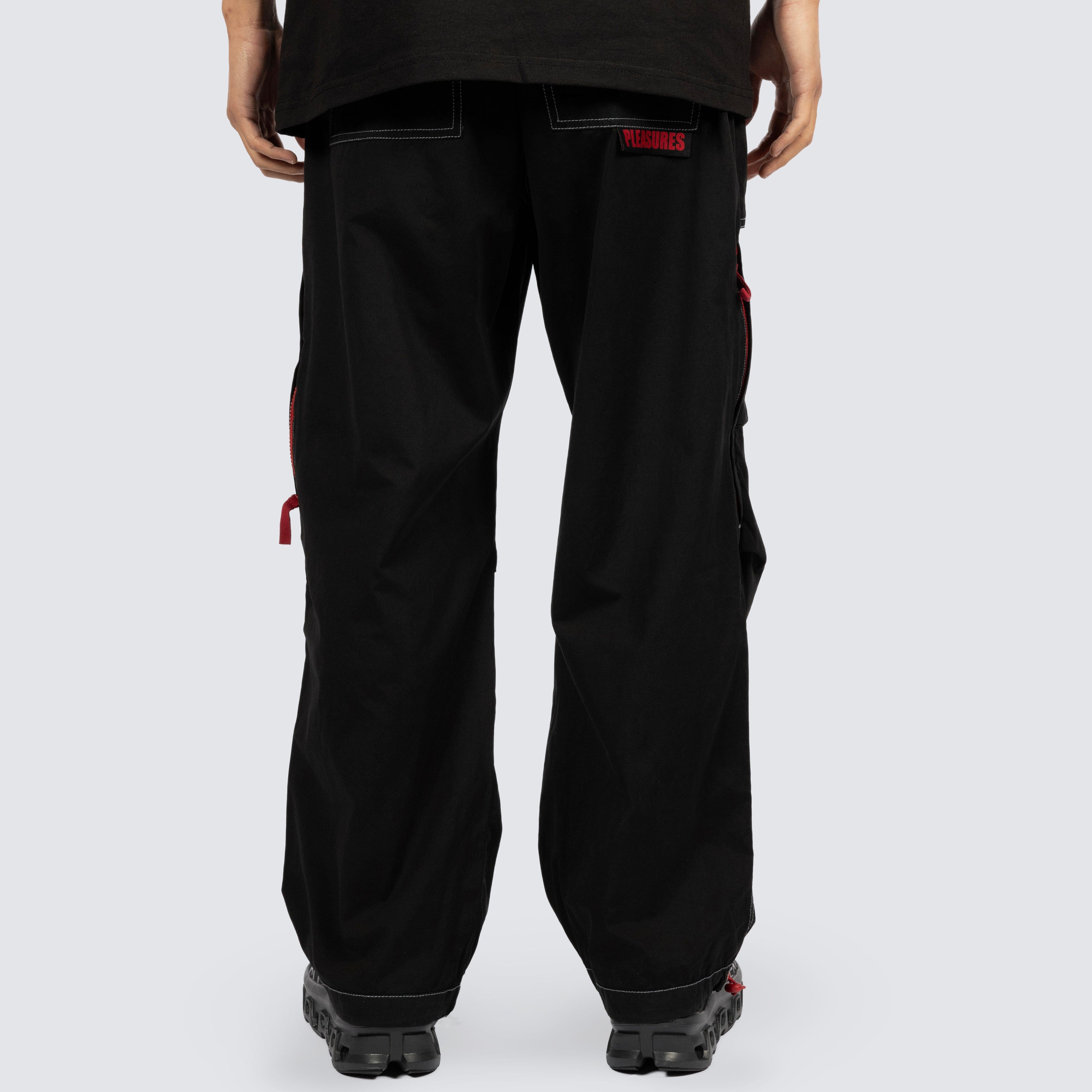 Pleasures PUBLIC UTILITY PANTS (Black)