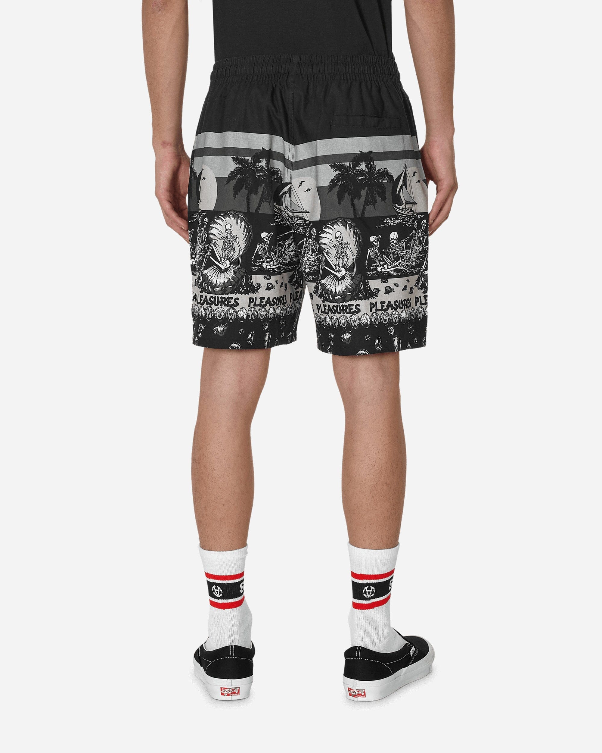 Pleasures Beach Shorts Black